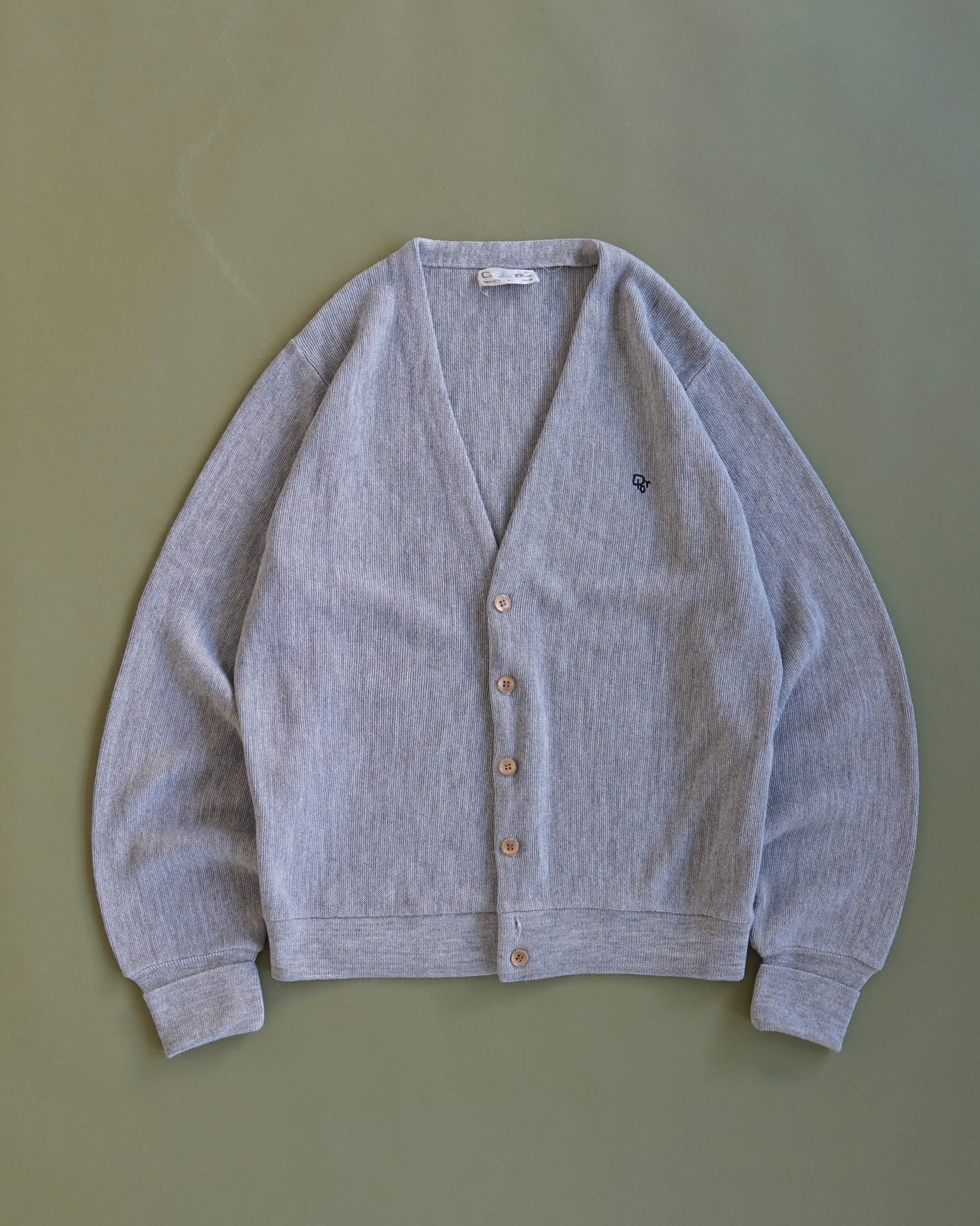 christian dior knit cardigan