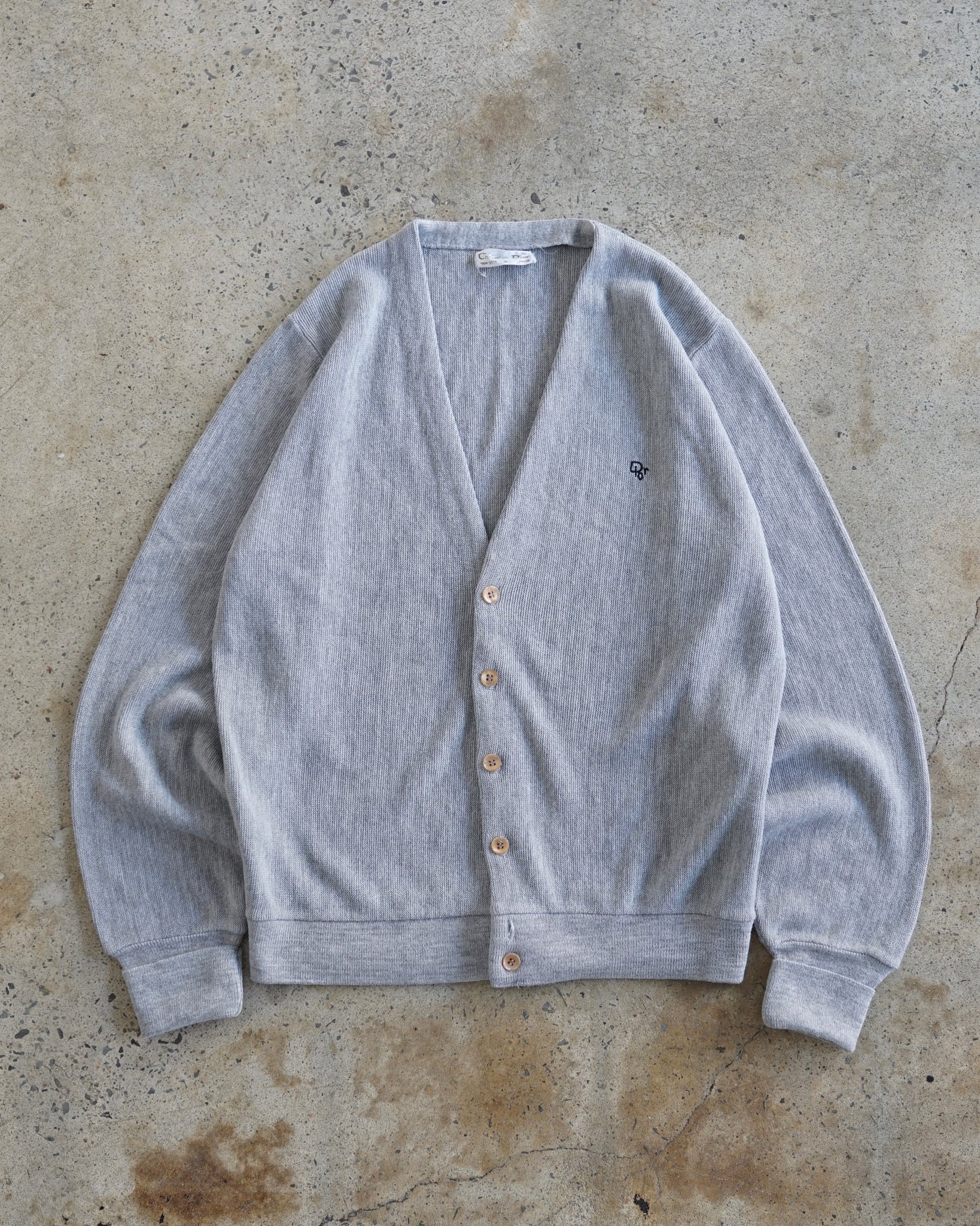 christian dior knit cardigan