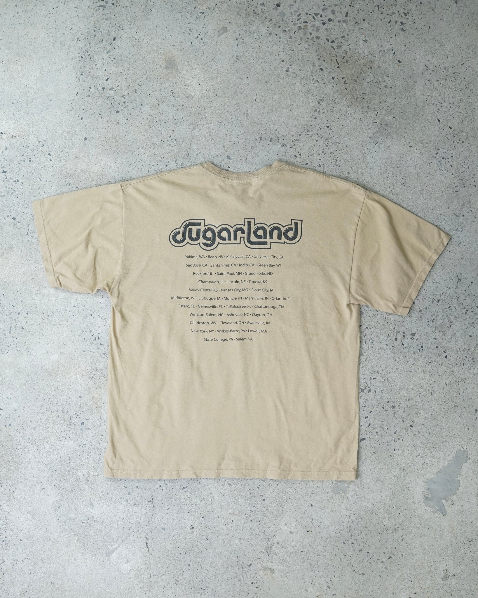 sugarland tour t-shirt