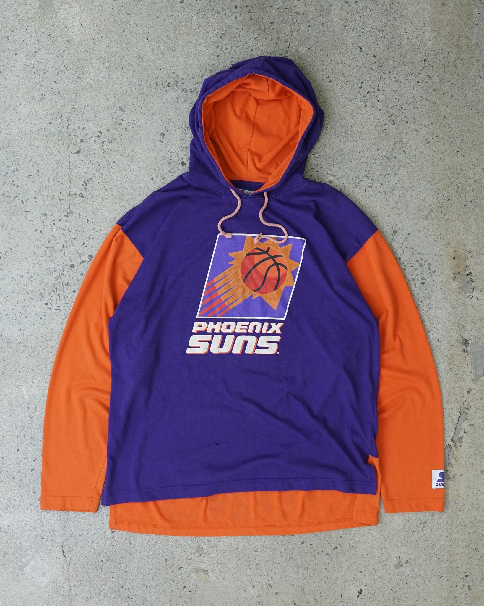 phoenix suns hooded longsleeve