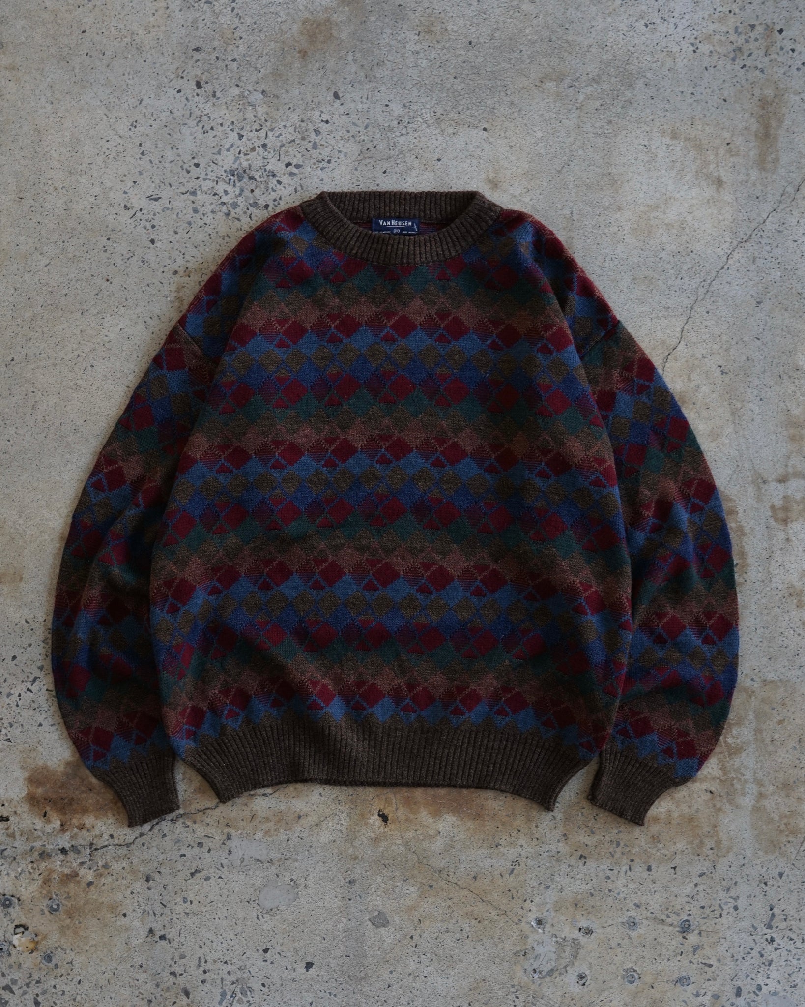 van heusen knit sweater