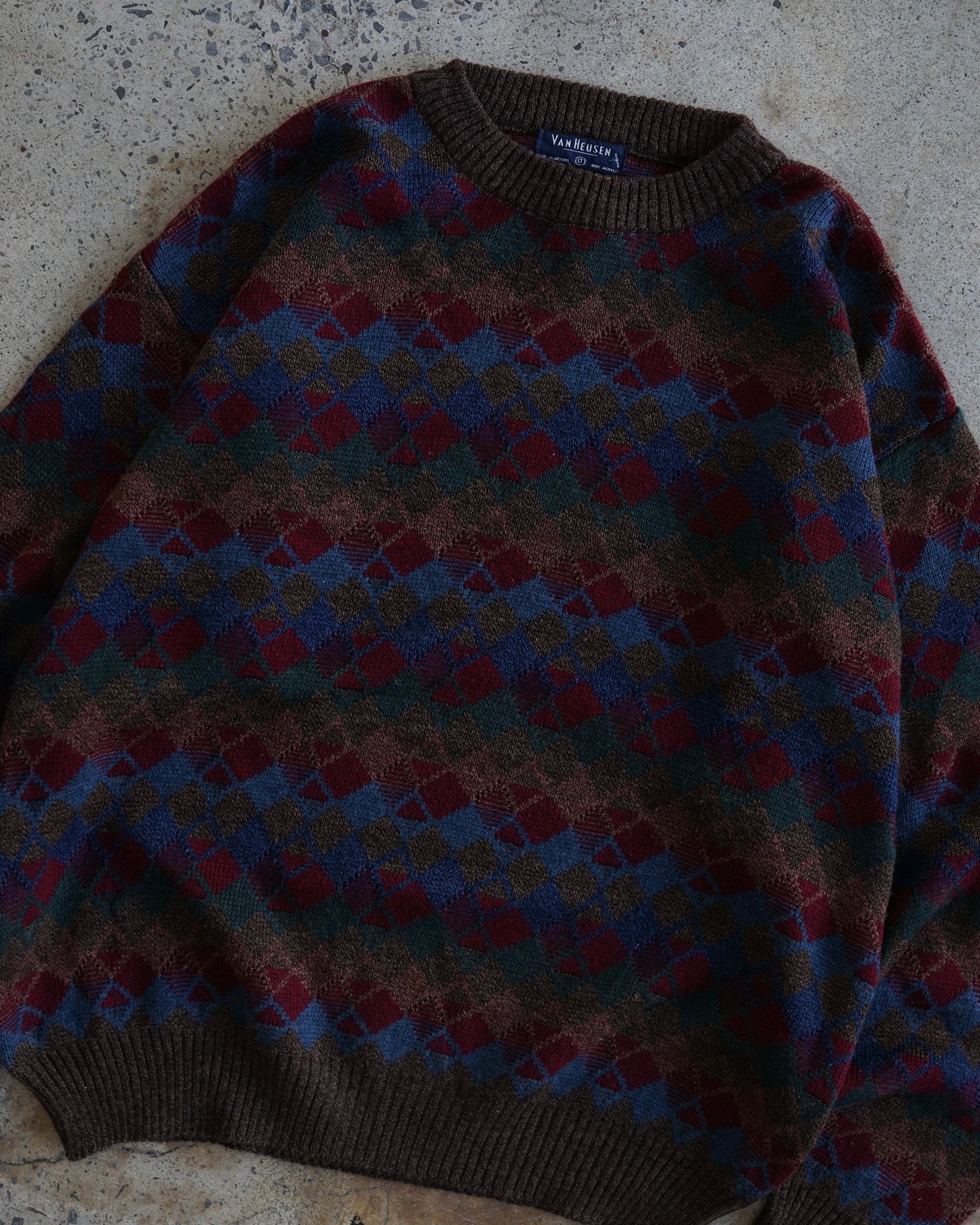 van heusen knit sweater