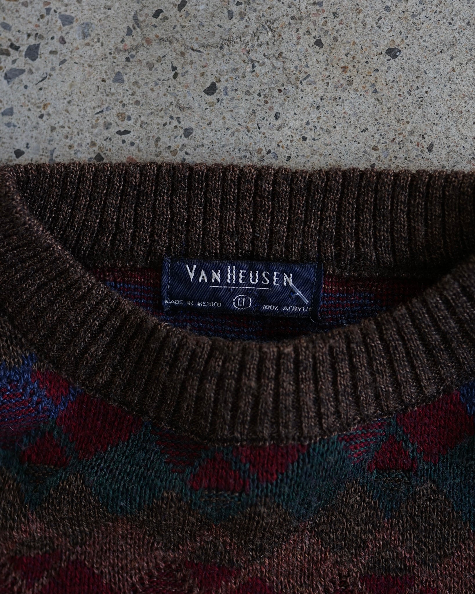 van heusen knit sweater