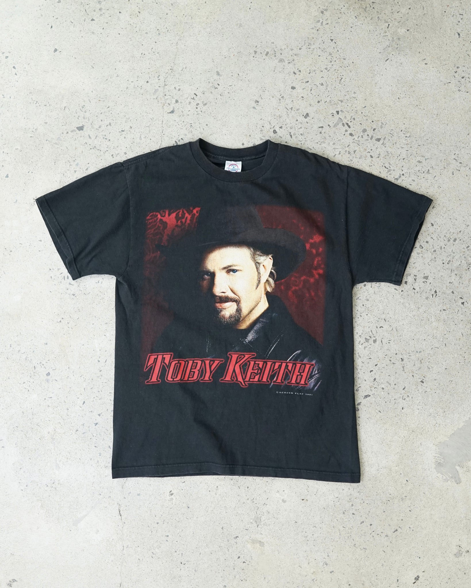 toby keith 2001 t-shirt