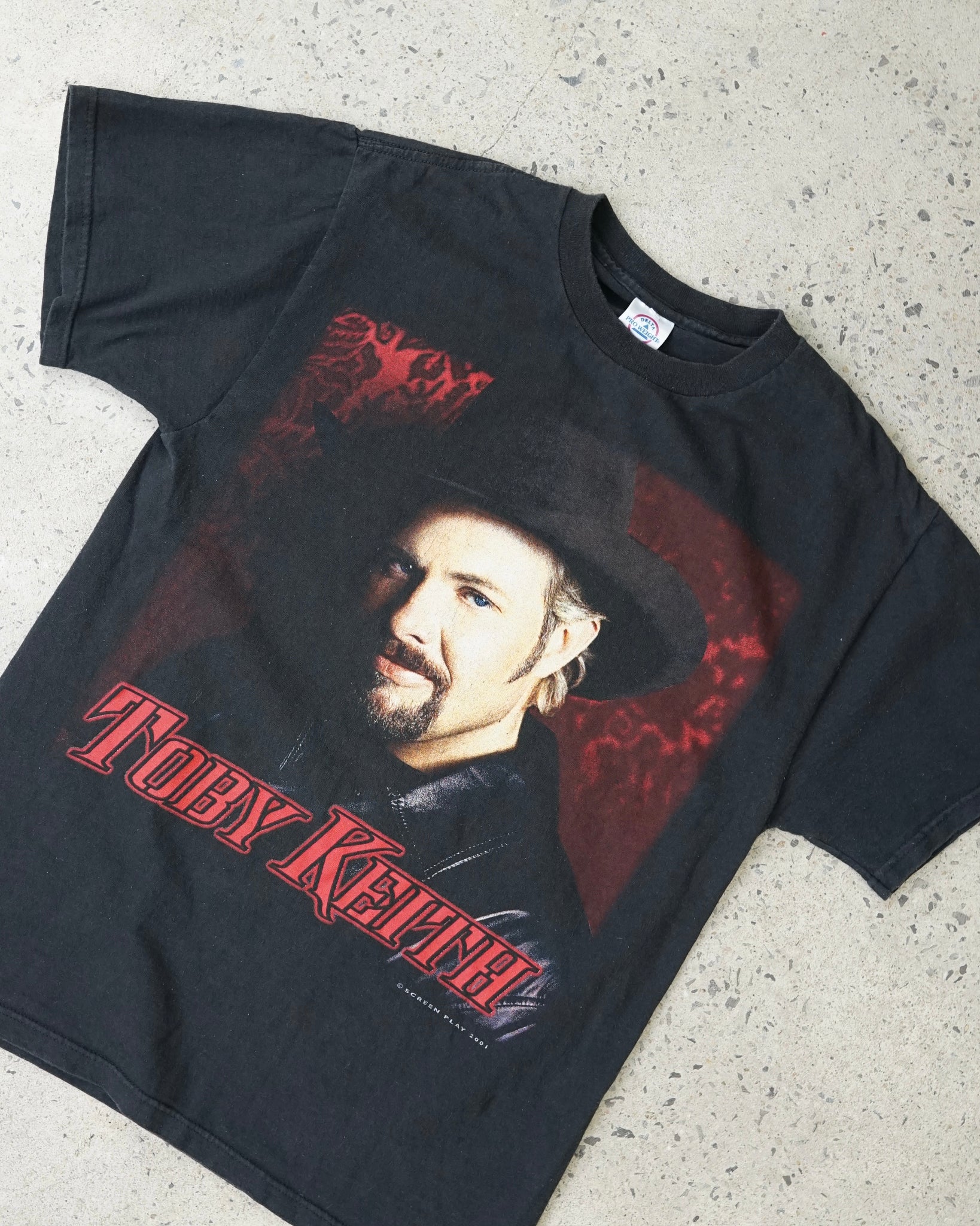 toby keith 2001 t-shirt