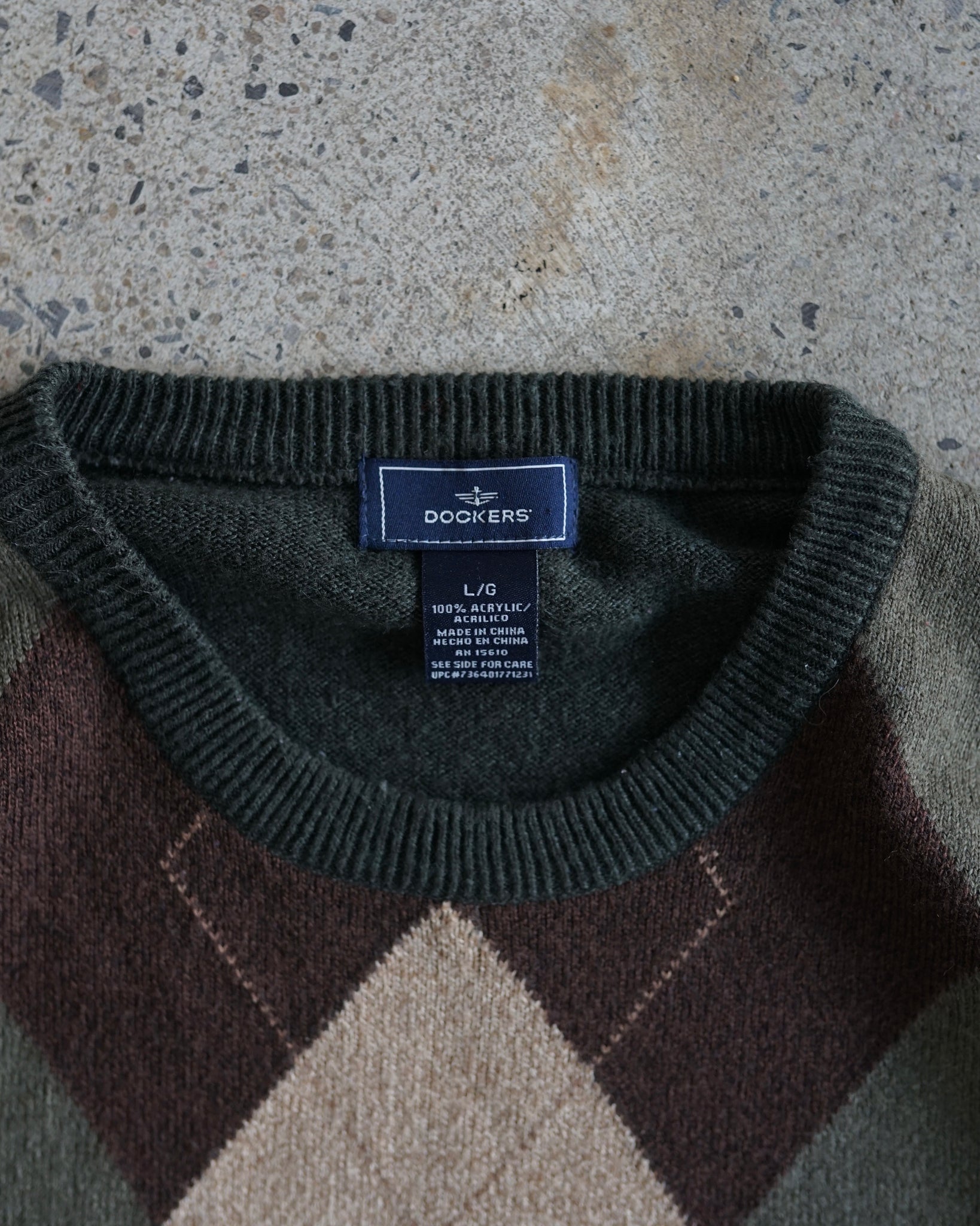 dockers knit sweater
