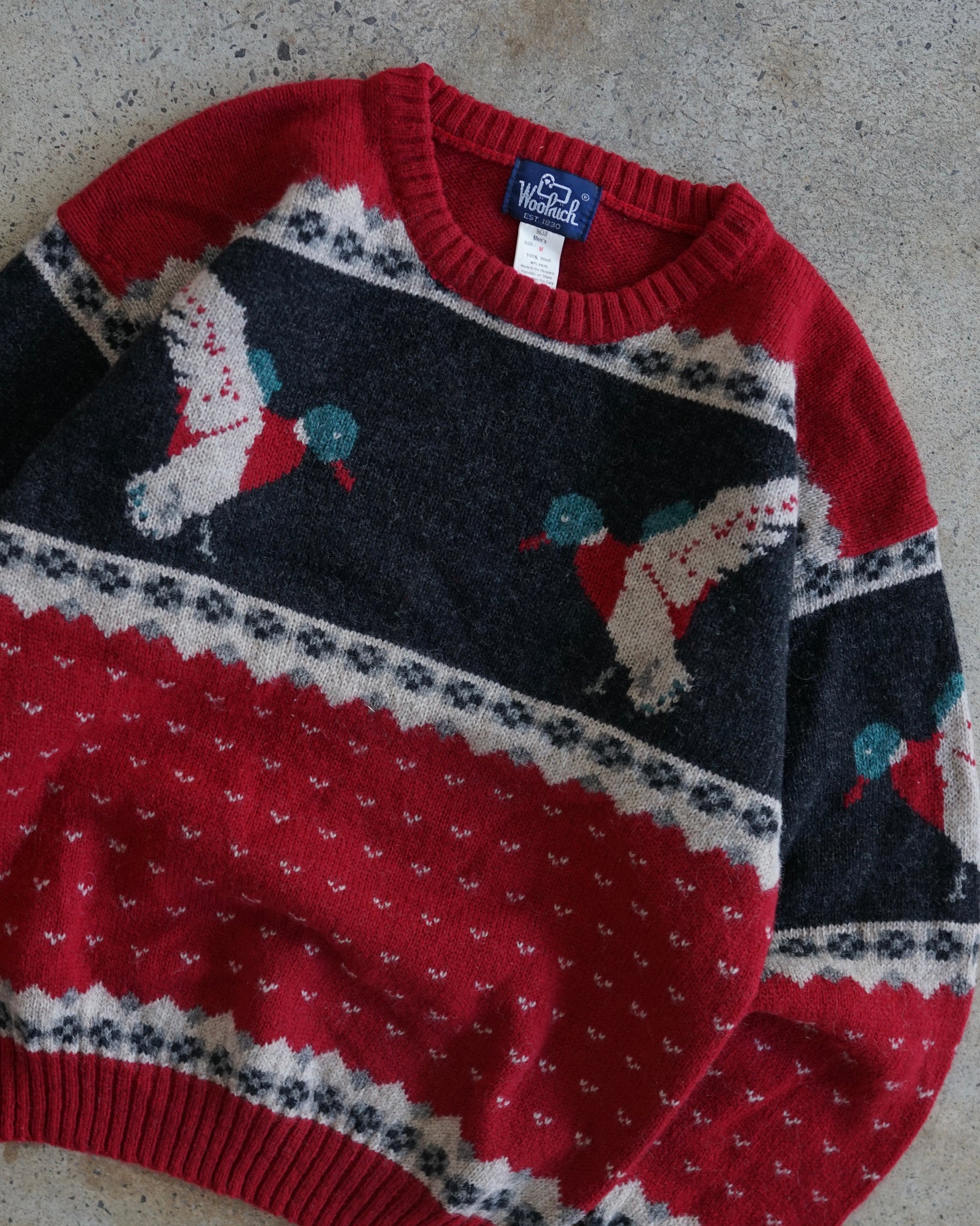 woolrich knit sweater