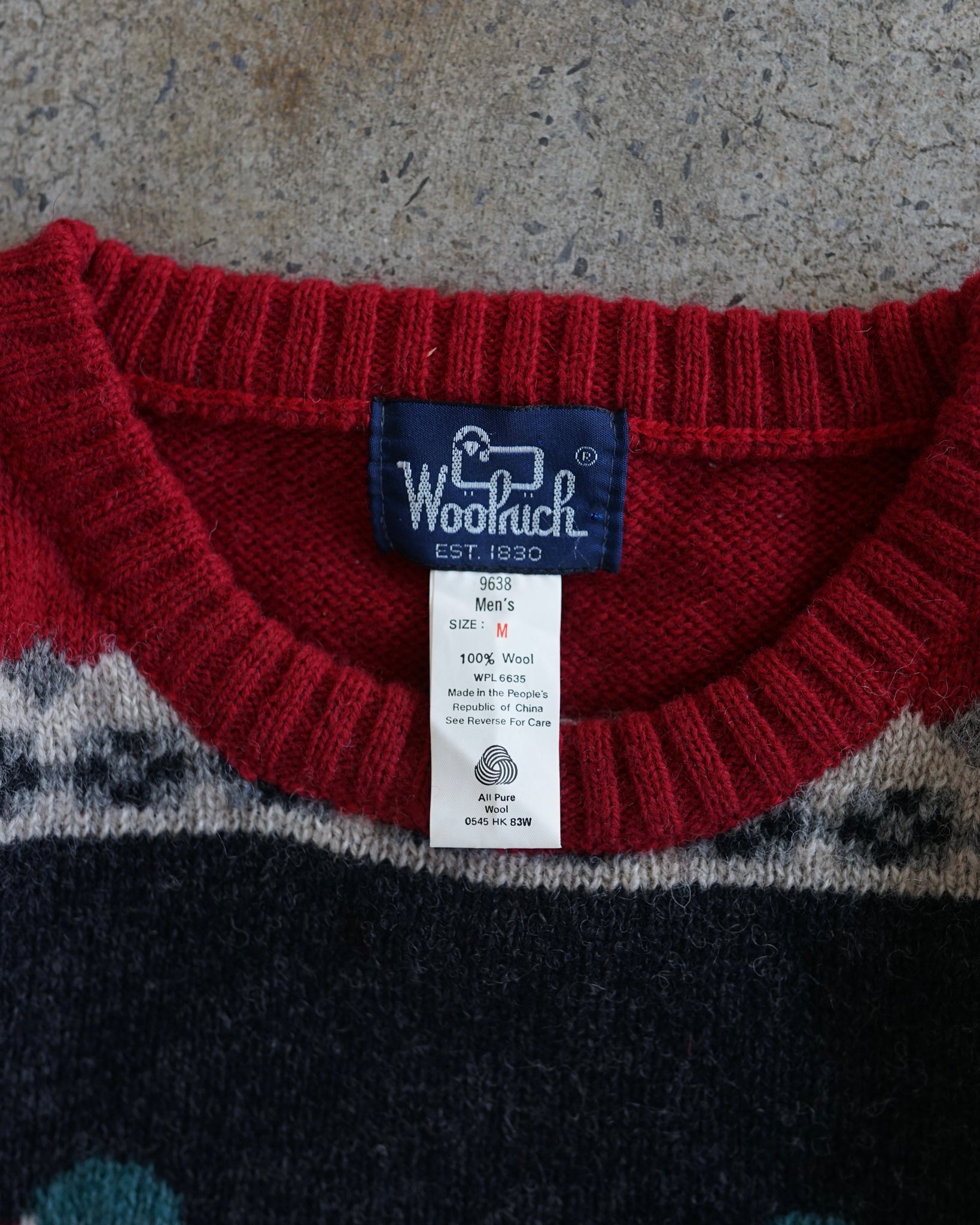woolrich knit sweater
