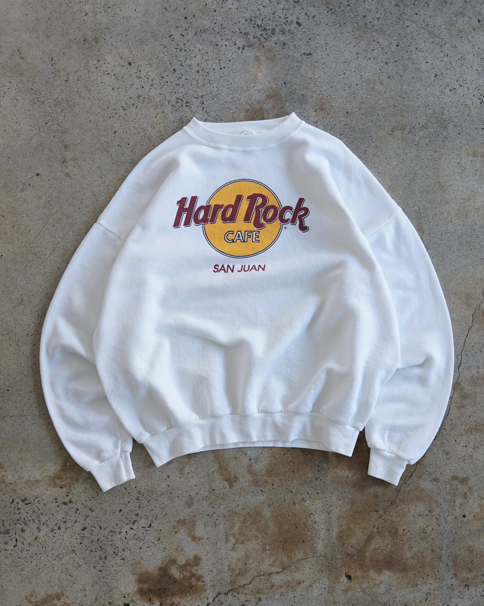 hard rock cafe san juan crewneck