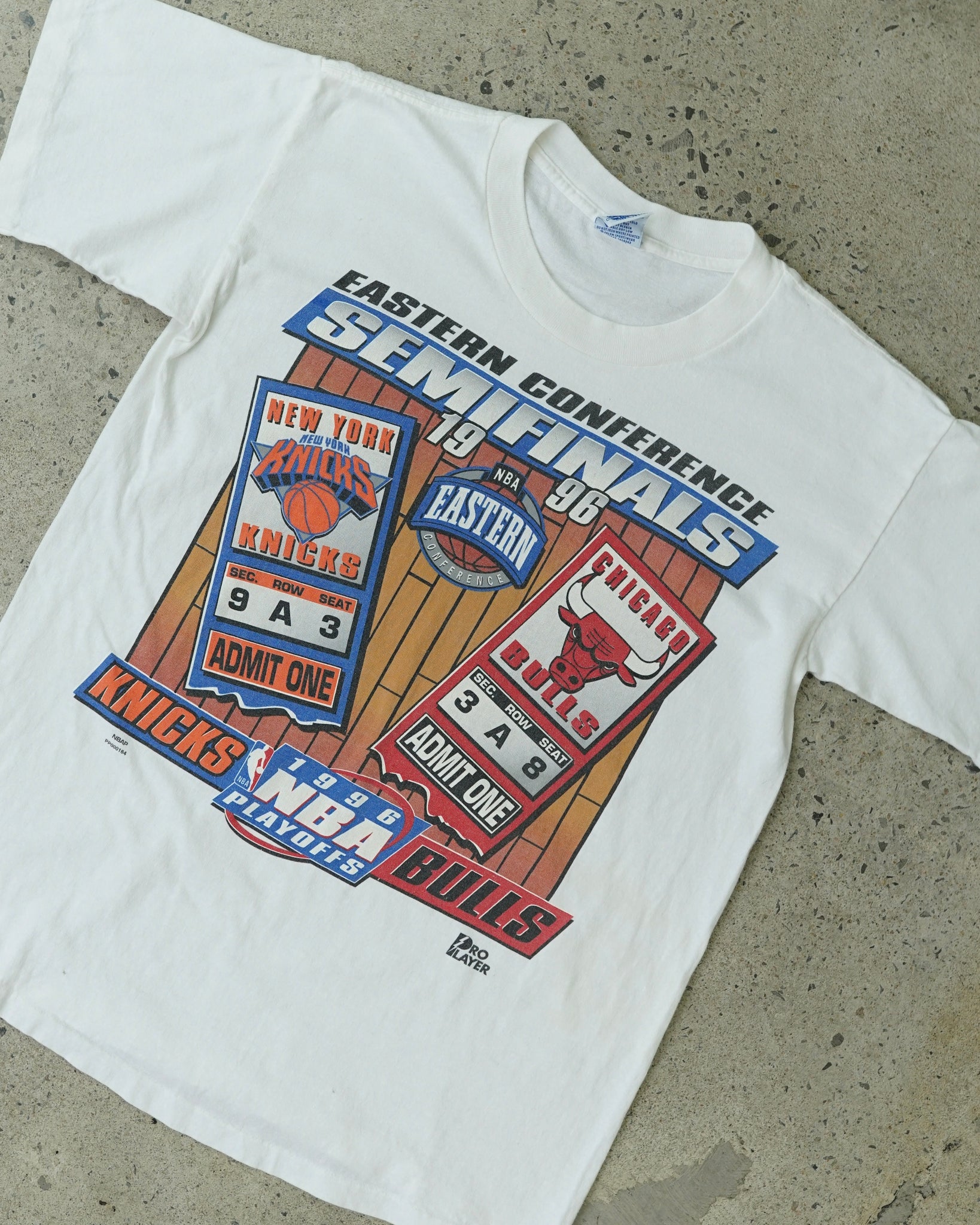 playoffs 1996 knicks vs bulls t-shirt