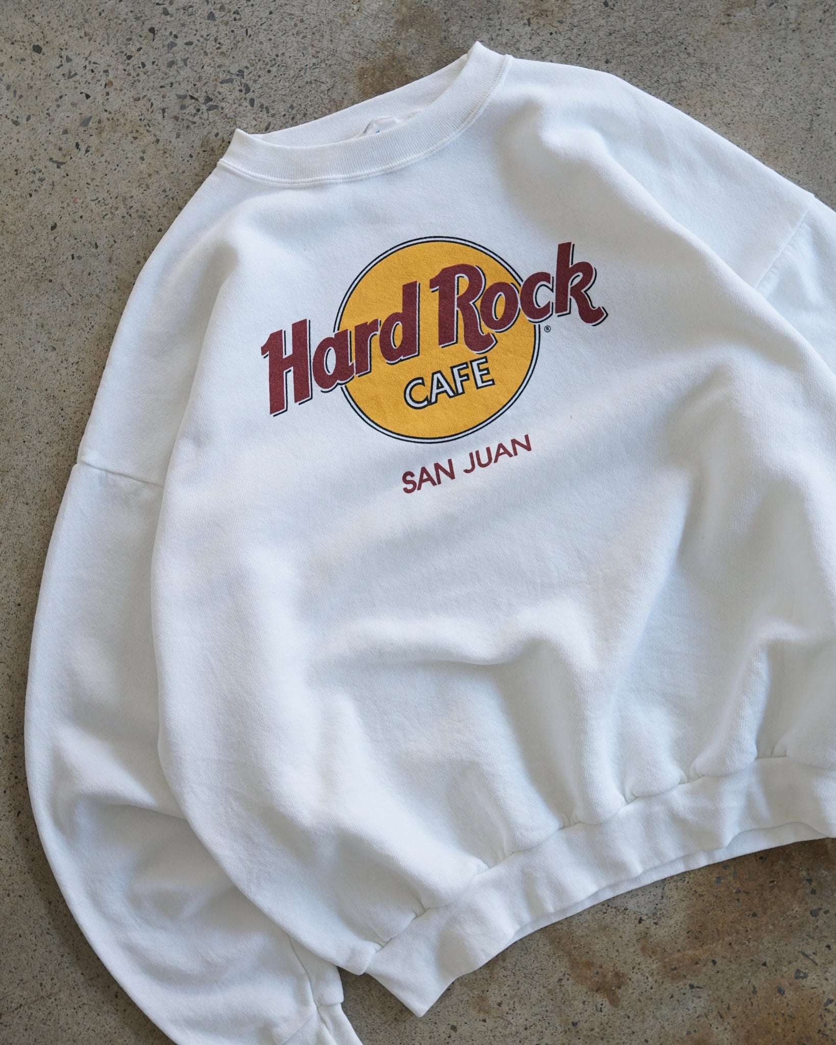 hard rock cafe san juan crewneck