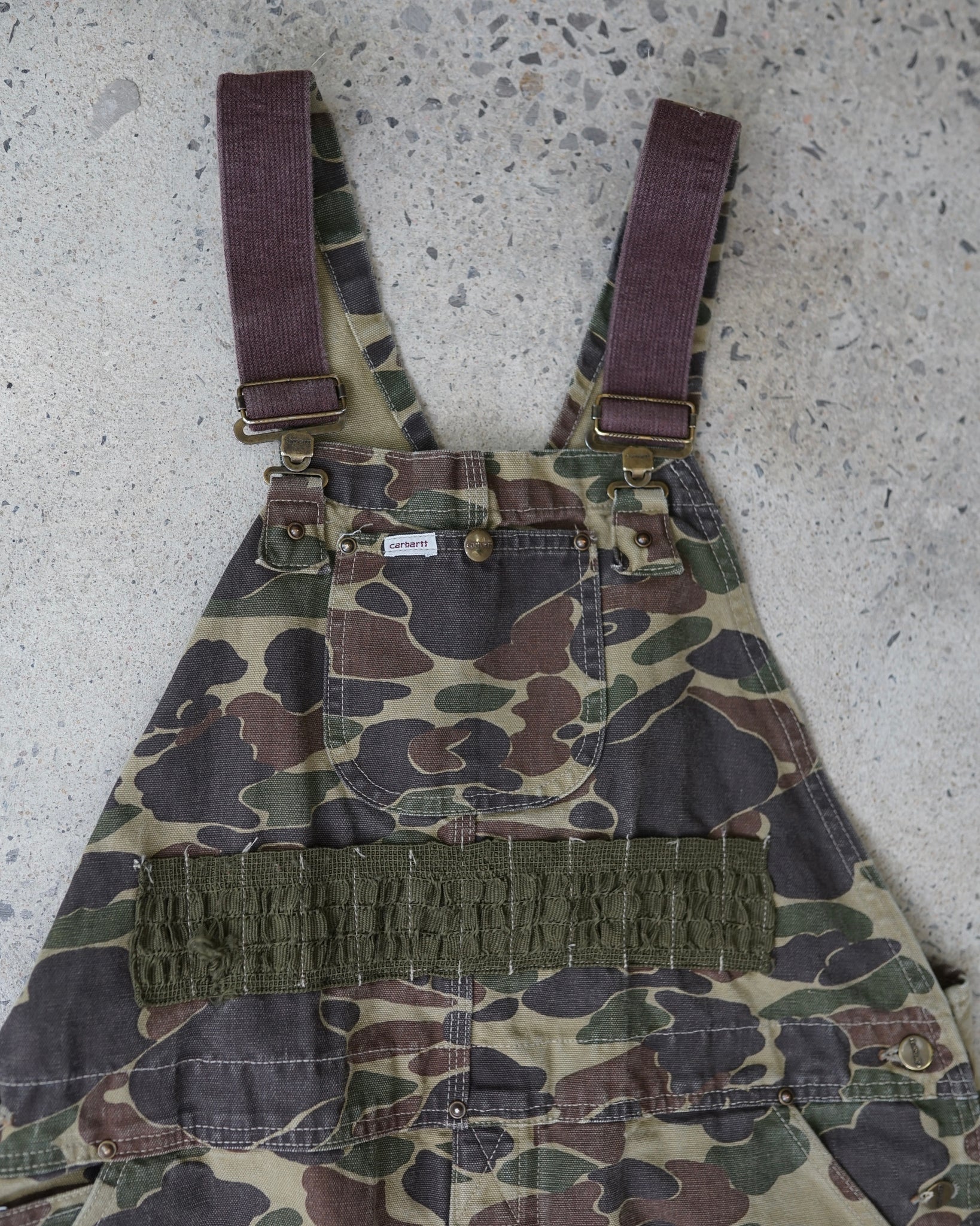 carhartt camo overalls - 34/36 regular