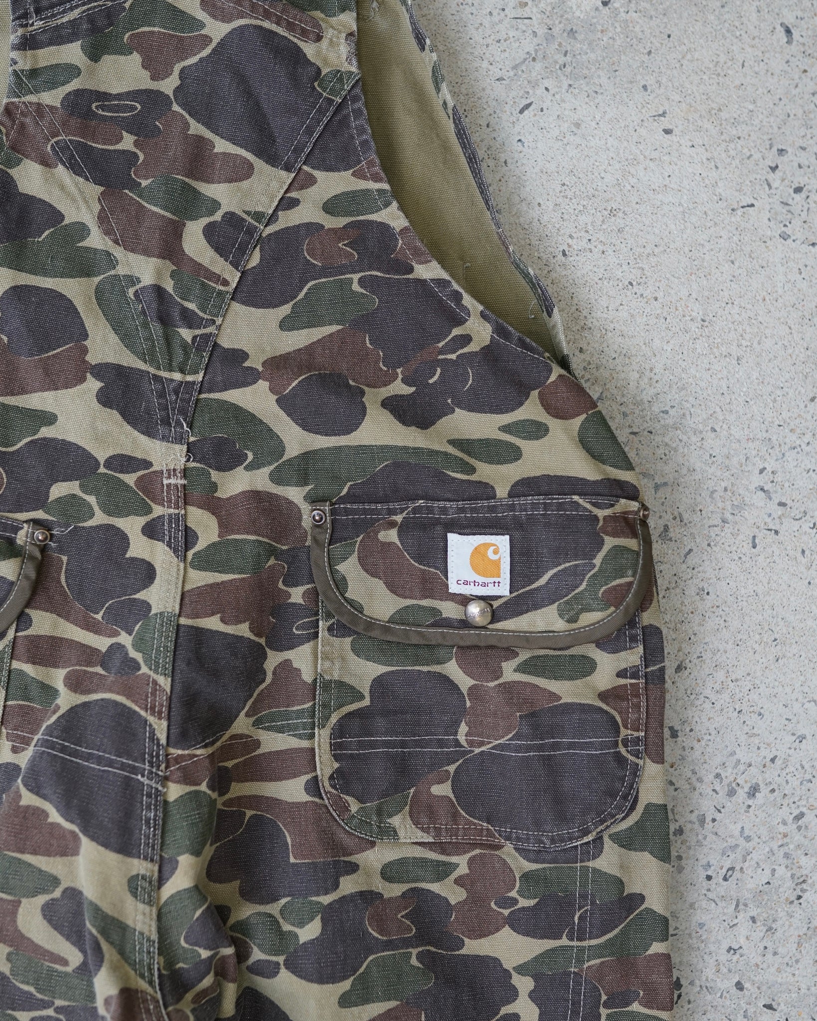 carhartt camo overalls - 34/36 regular