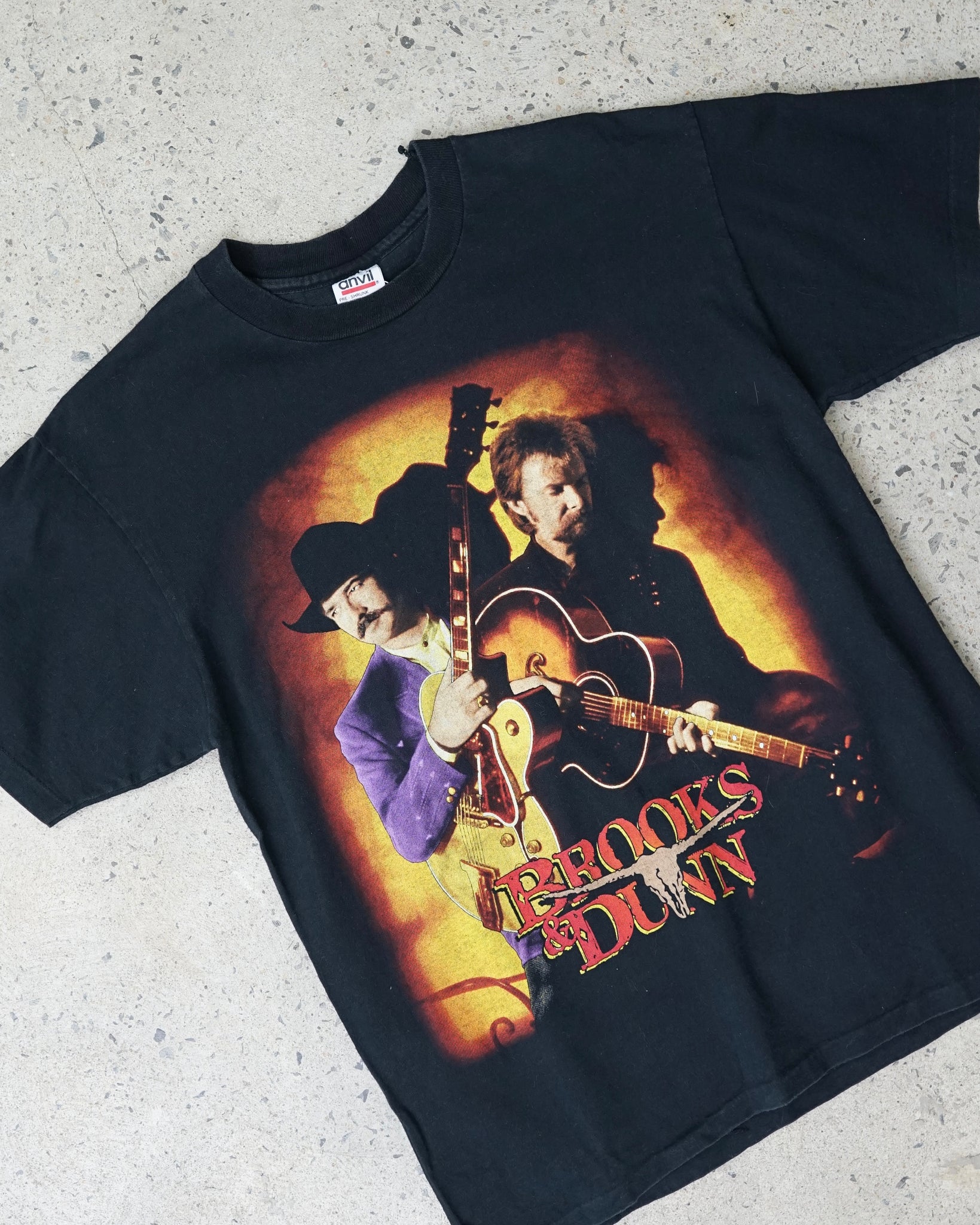 brooks and dunn 1997 tour of america t-shirt