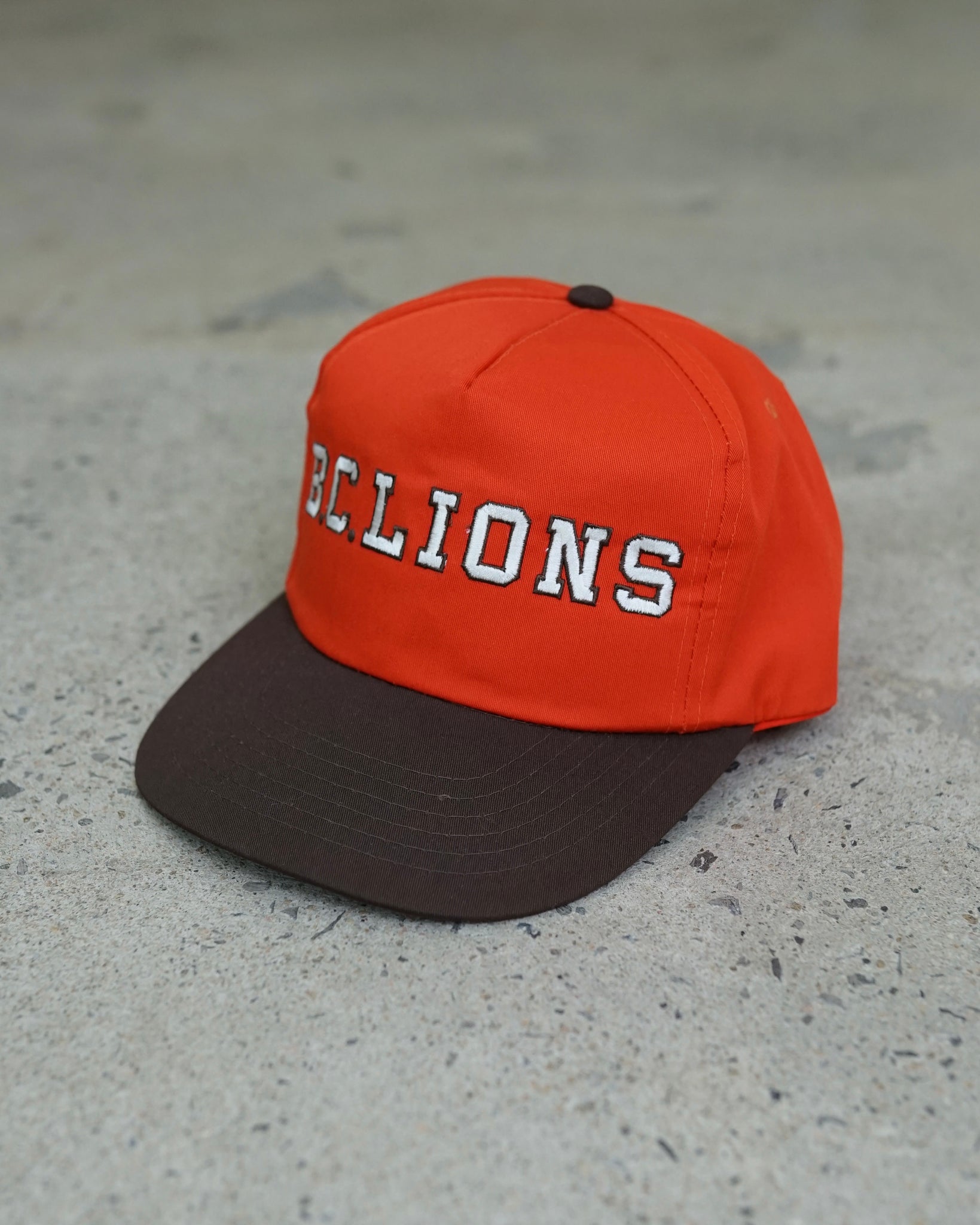 b.c. lions snapback hat