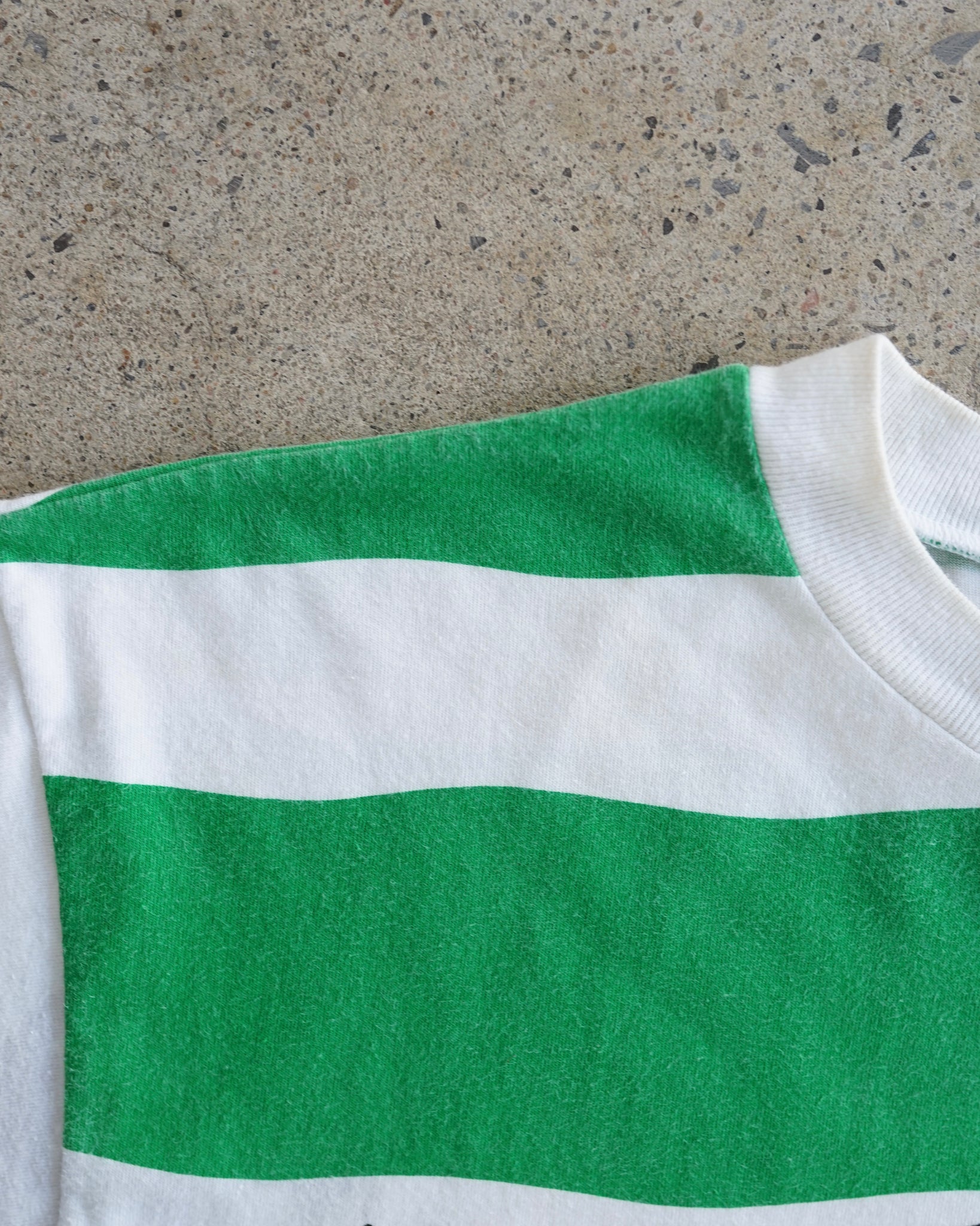 poco loco club puerto vallarta stripped t-shirt