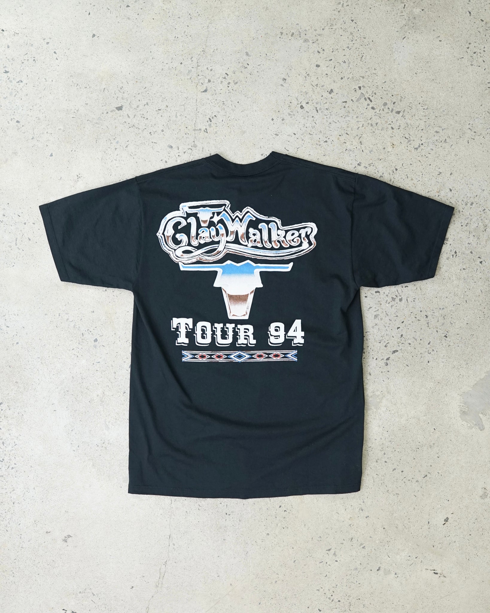 clay walker 1994 tour t-shirt