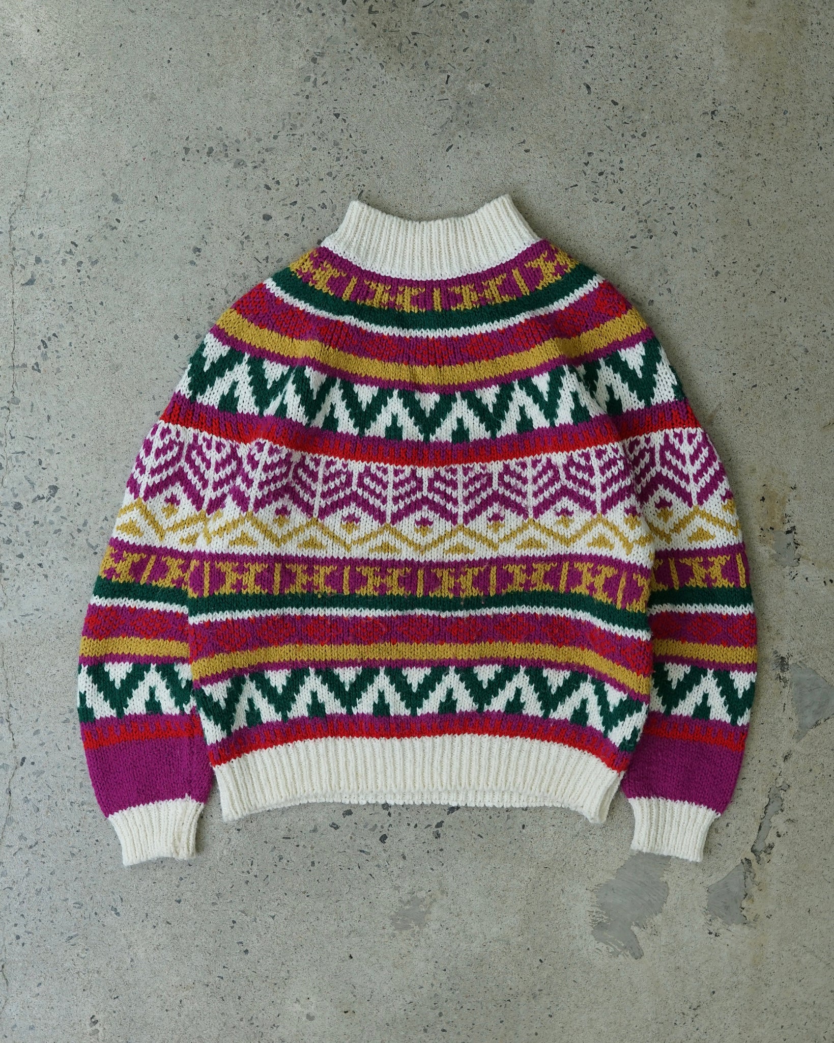 hasting and smith knit mockneck