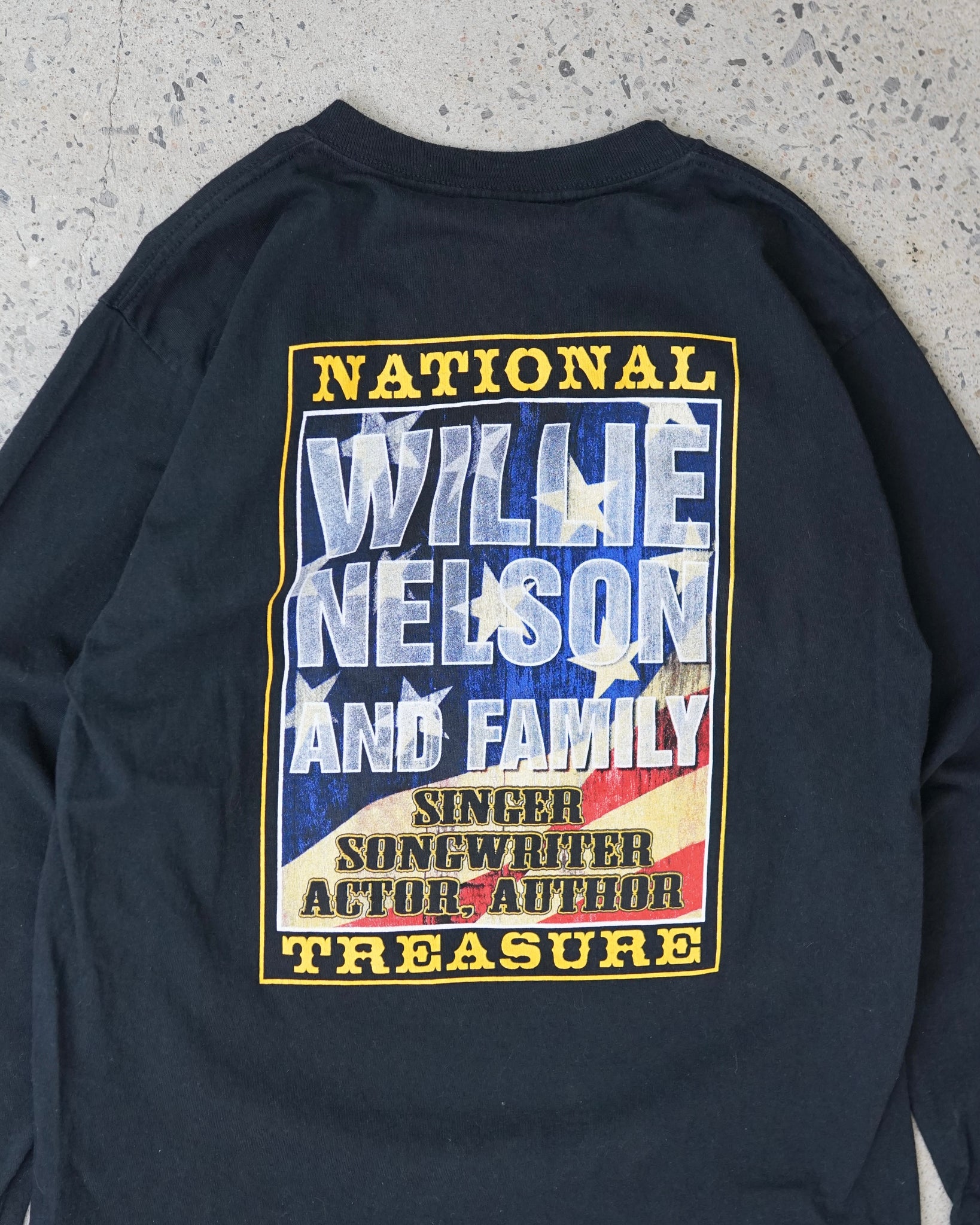 wiilie nelson and family longsleeve