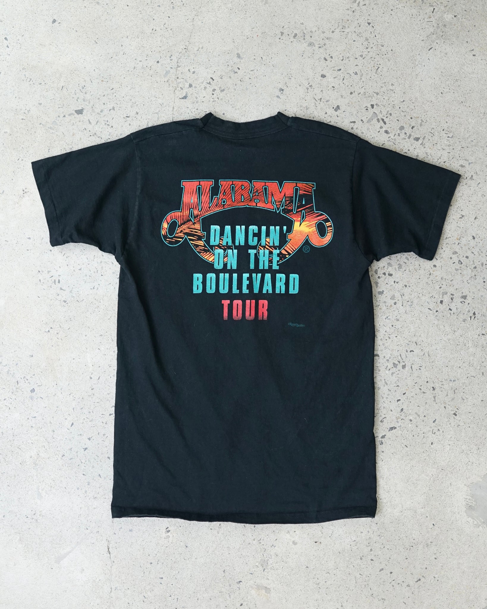 alabama dancin' on the boulevard tour t-shirt