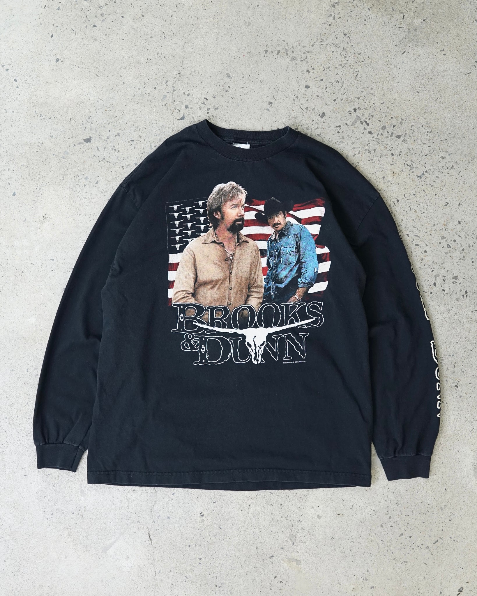 brooks and dunn 2004 longsleeve