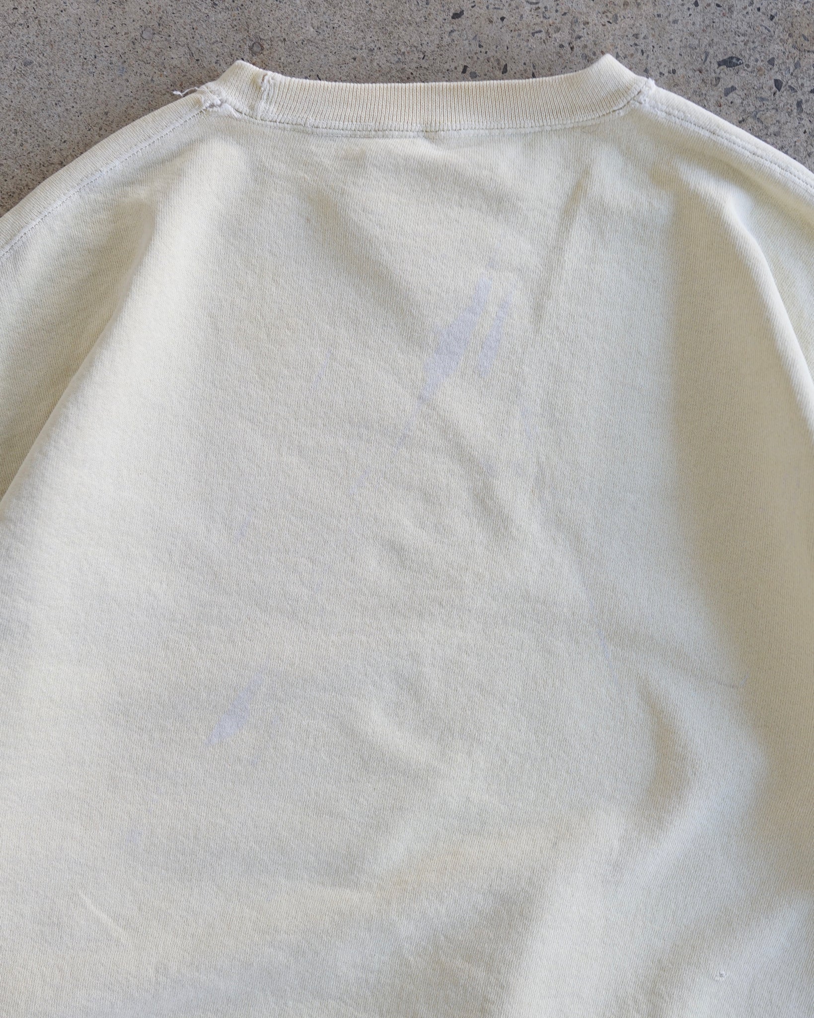 vintage cut-off sleeves crewneck