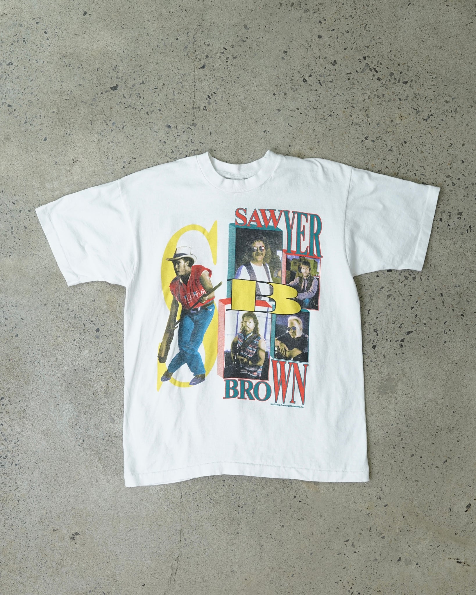 sawyer brown 1993 t-shirt