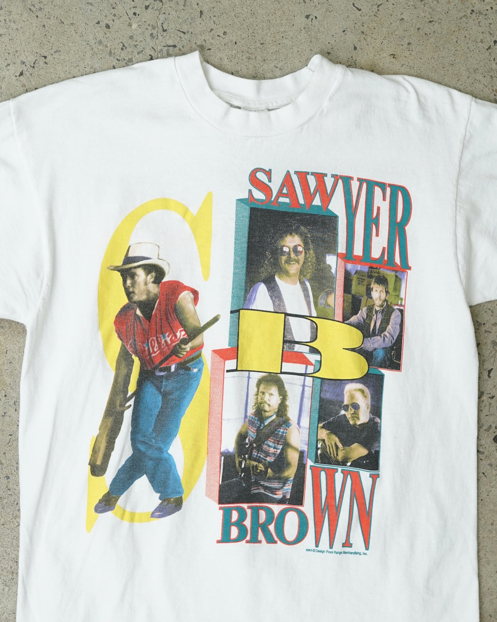 sawyer brown 1993 t-shirt