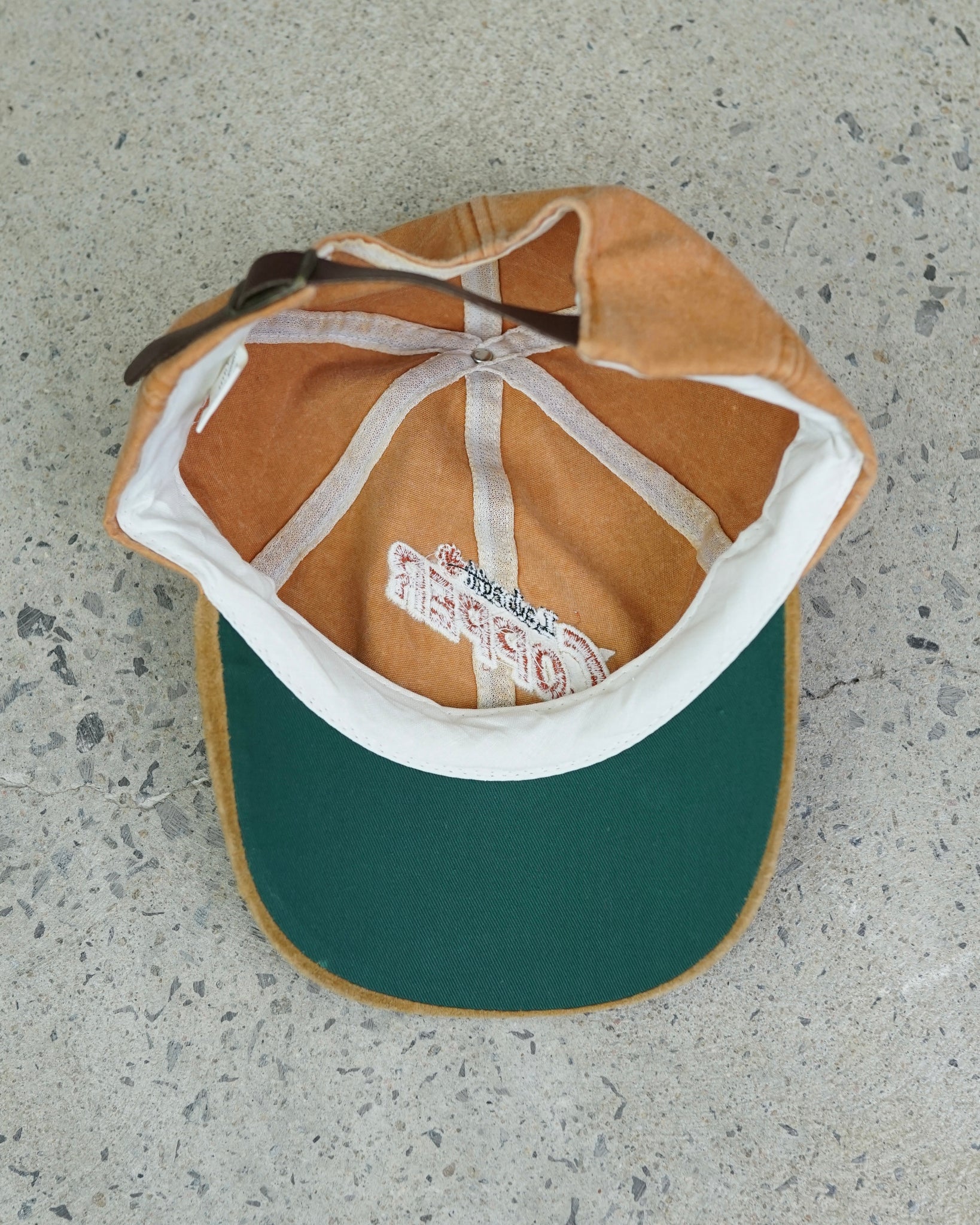 labatt copper strapback hat