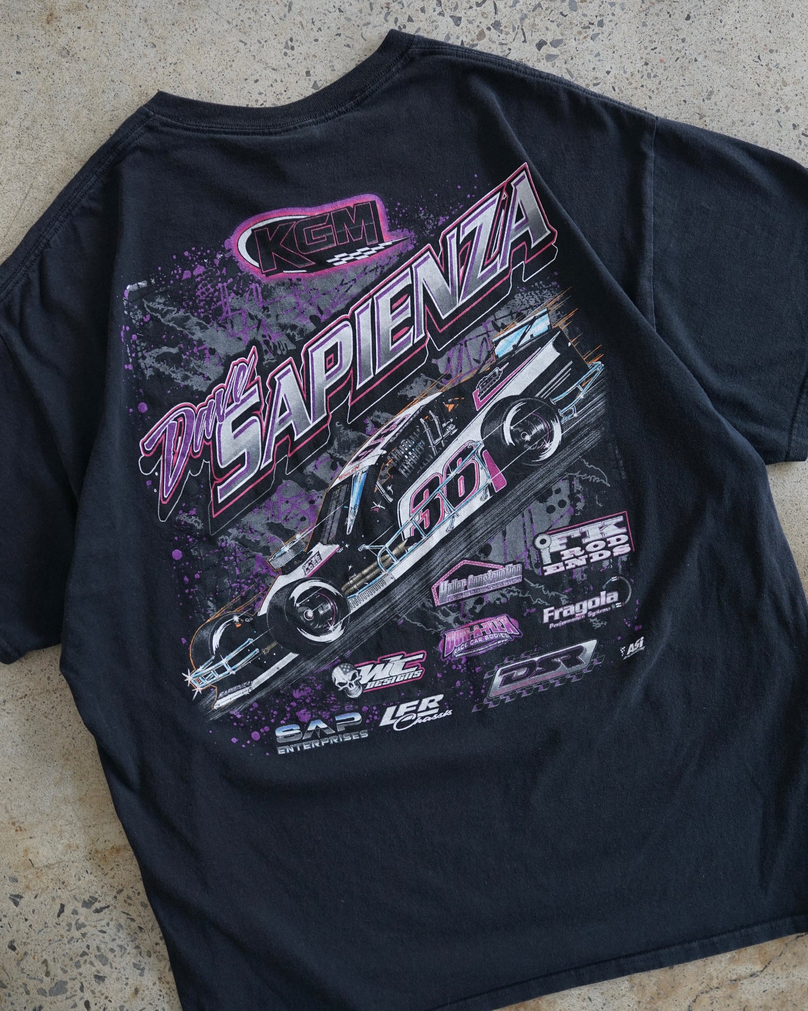 dave sapienza racing t-shirt