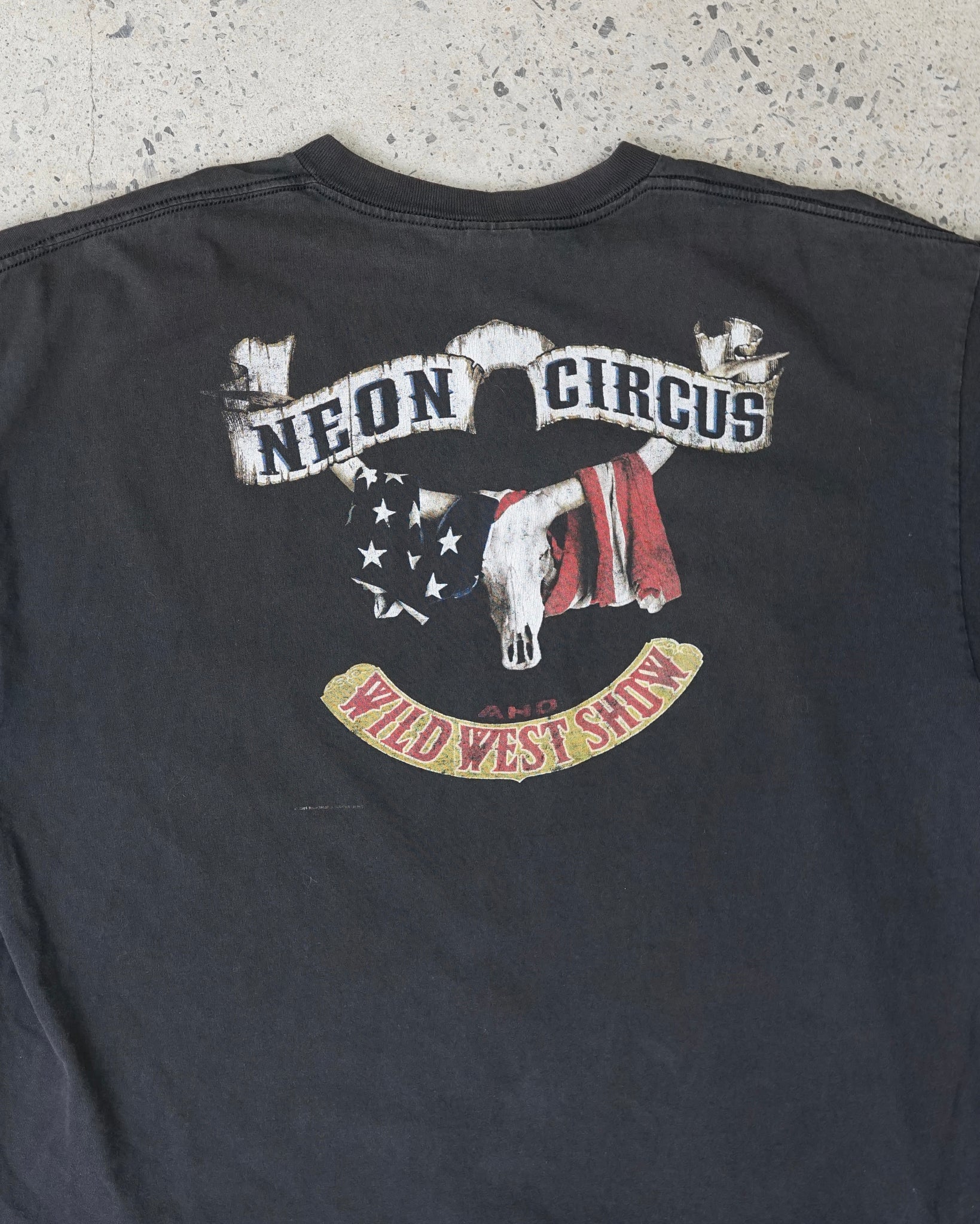 brooks and dunn neon circus 2001 t-shirt