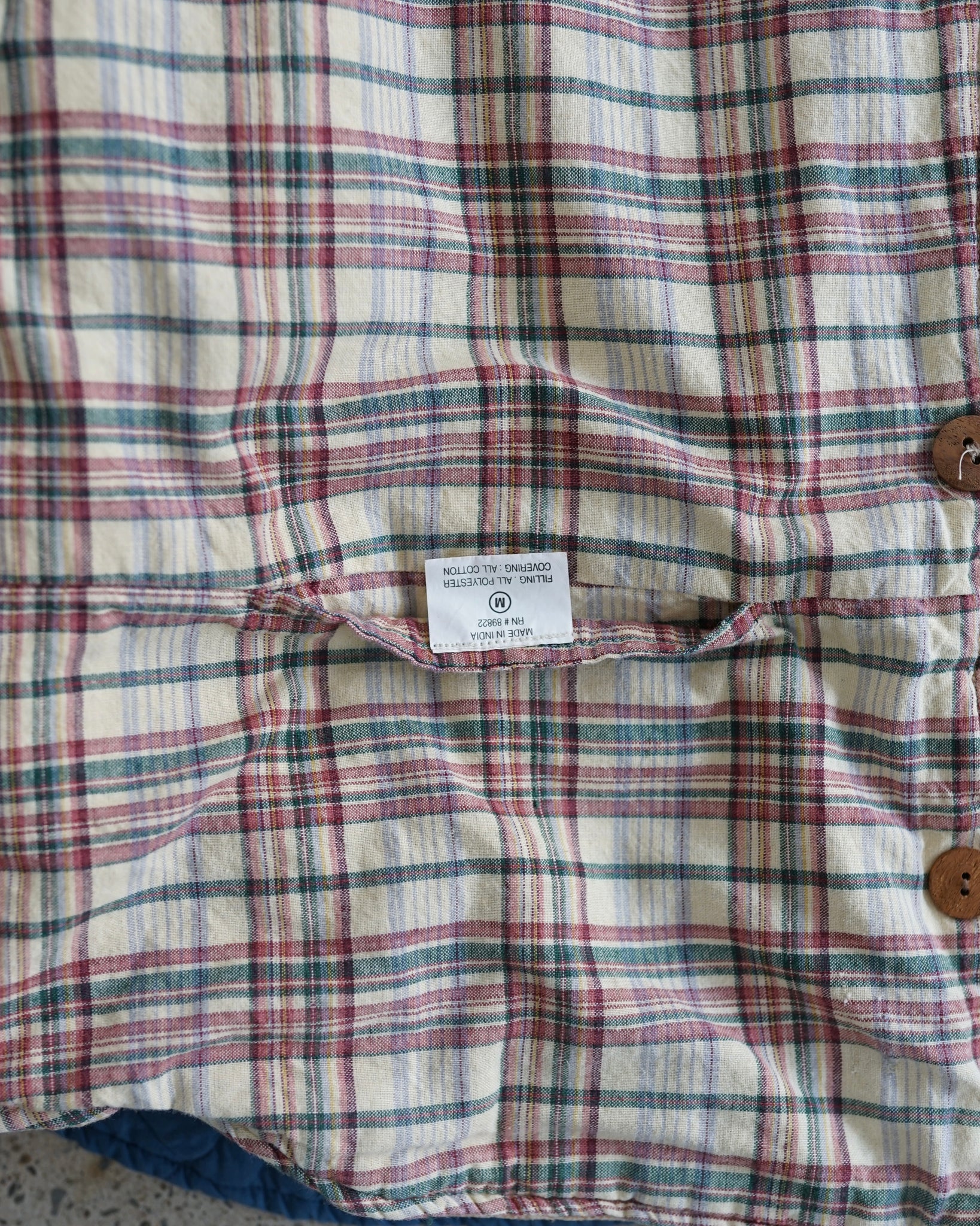 patch magic embroidered reversible jacket