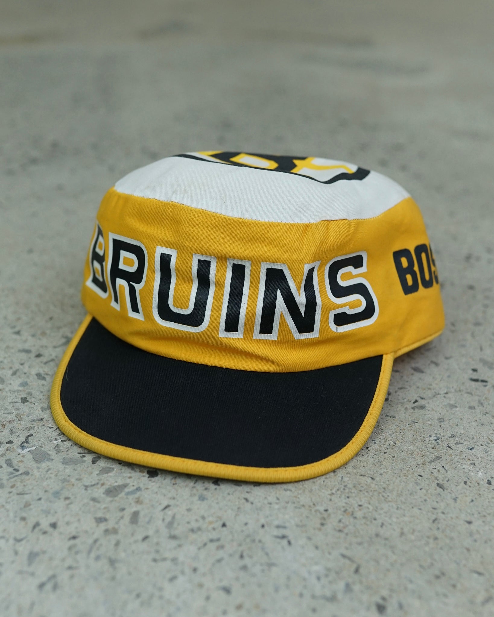 boston bruins elastic painter hat