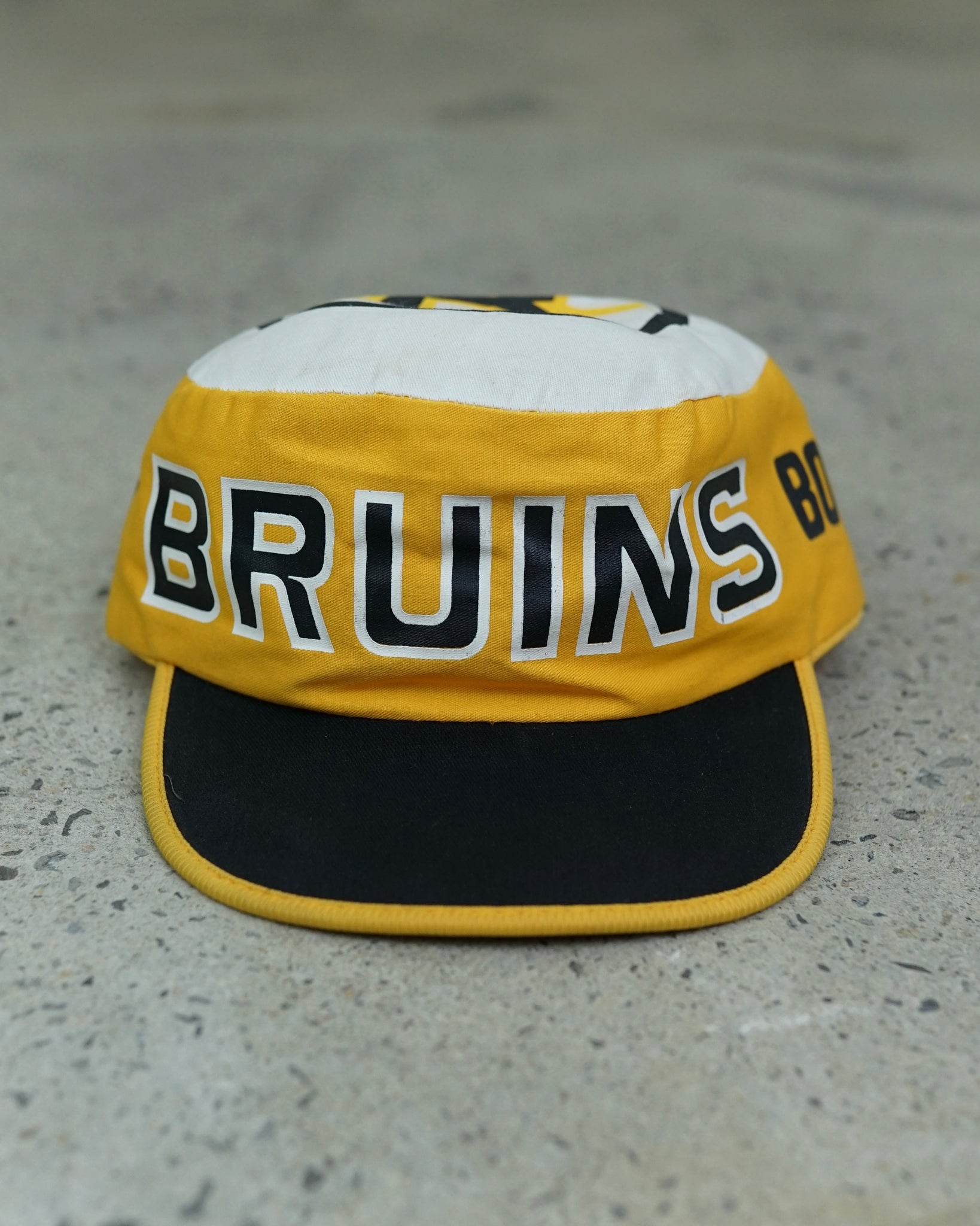 boston bruins elastic painter hat