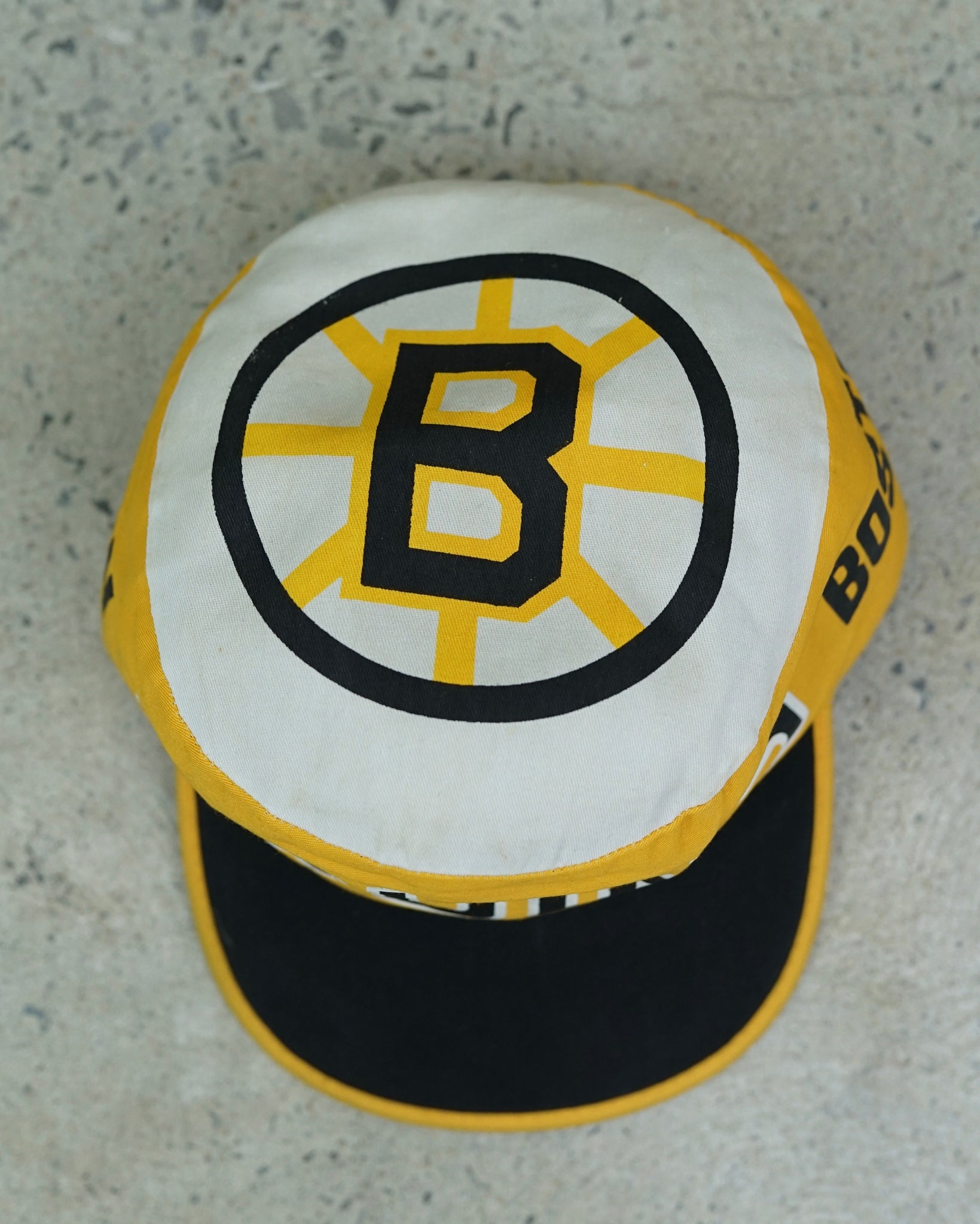 boston bruins elastic painter hat