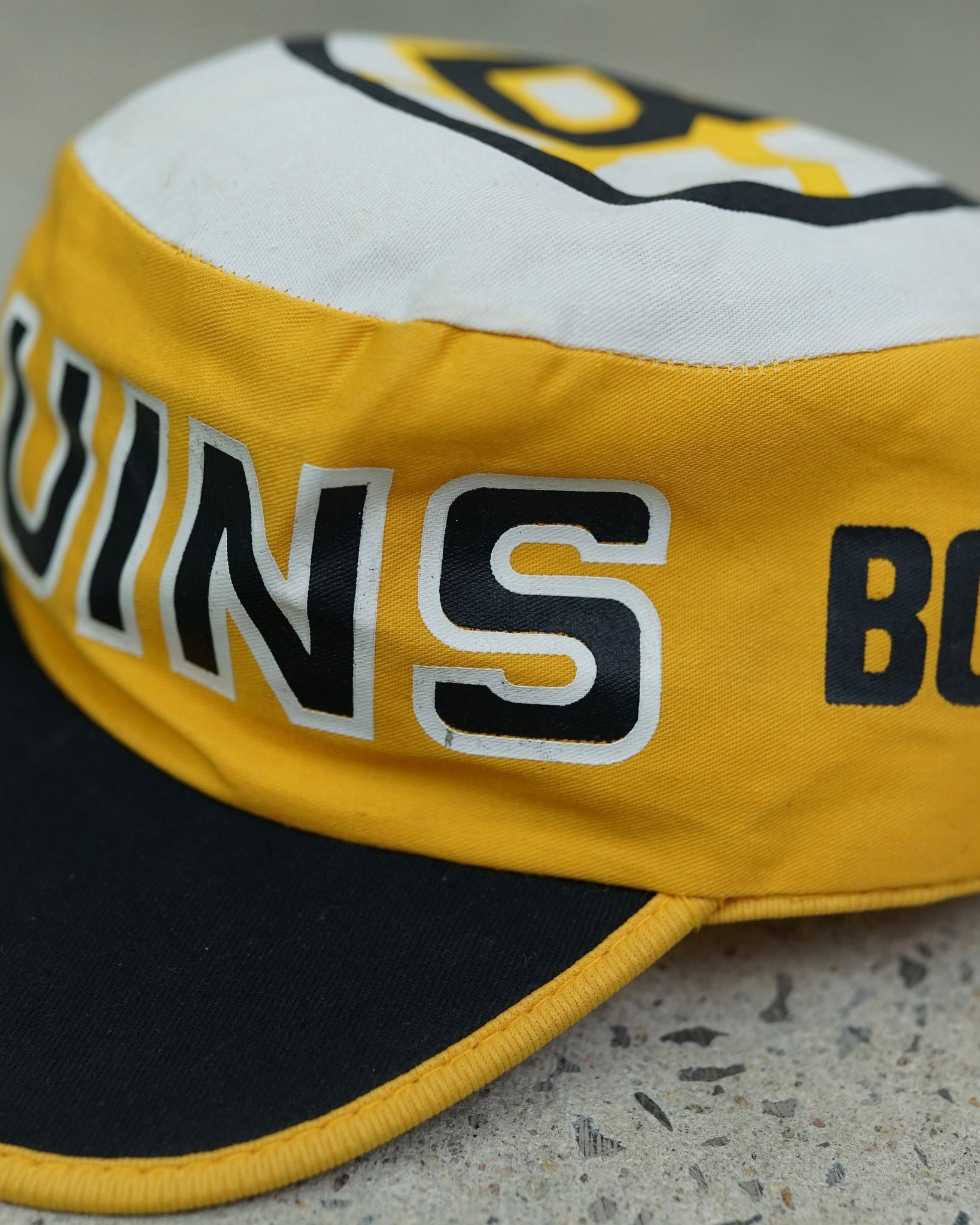 boston bruins elastic painter hat