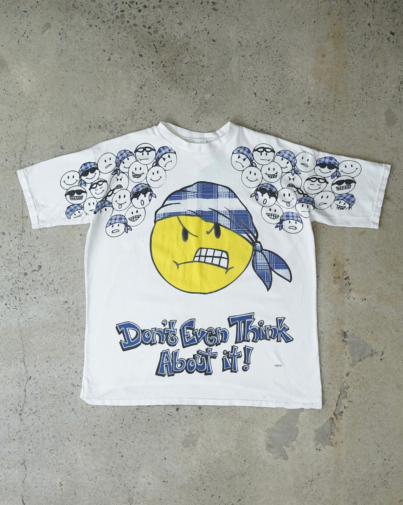 don't even think about it t-shirt