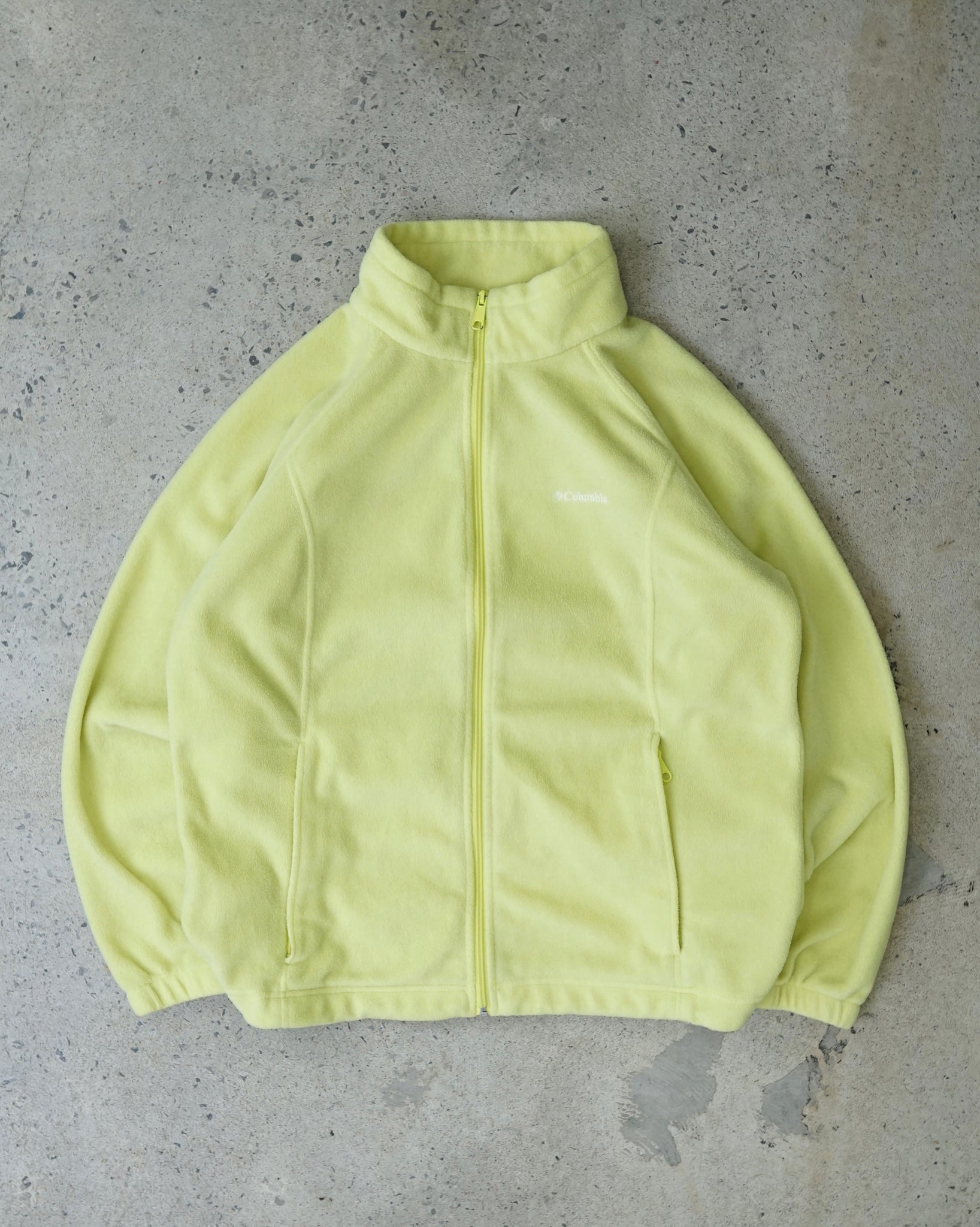 columbia zip-up fleece