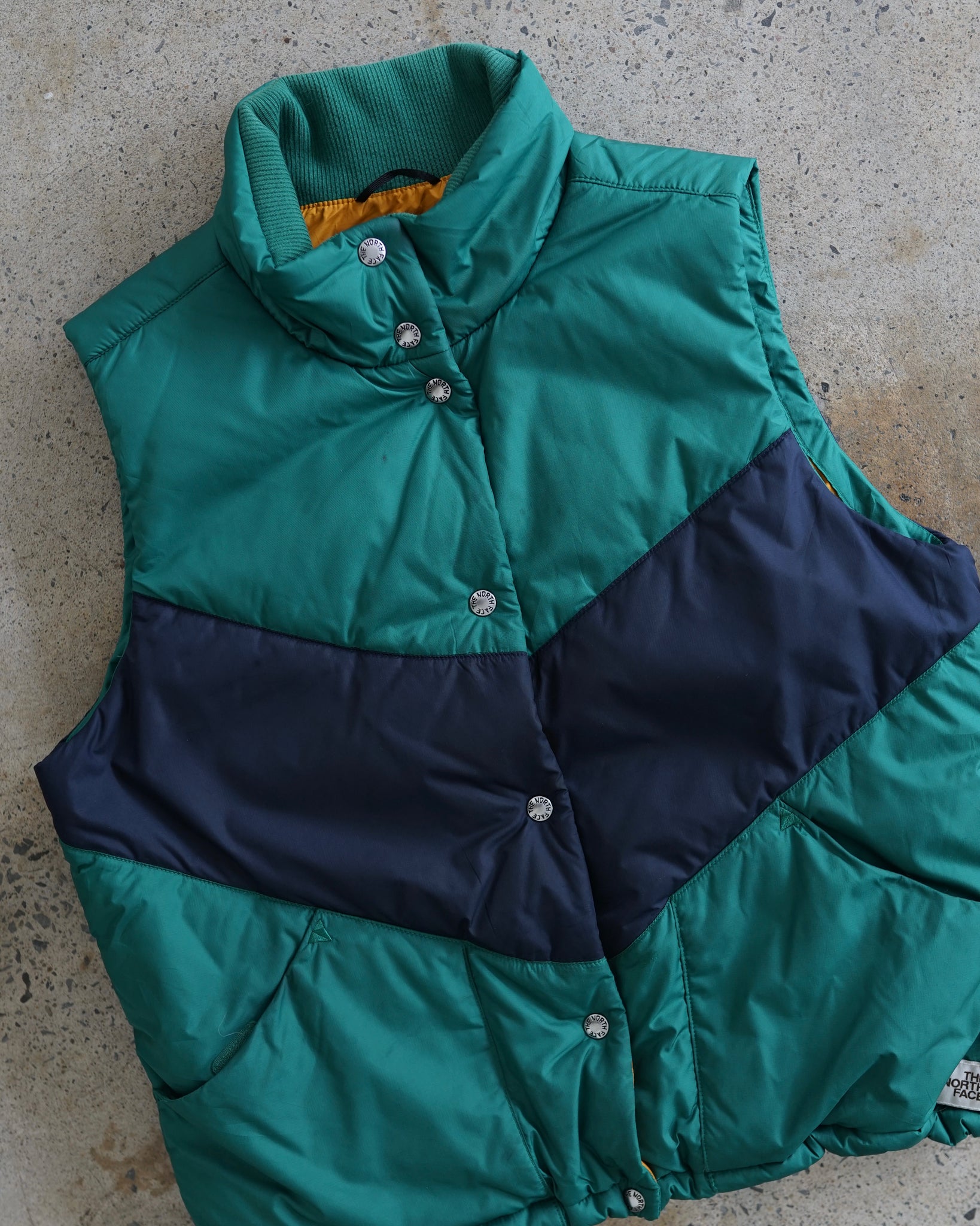 the north face puffer vest