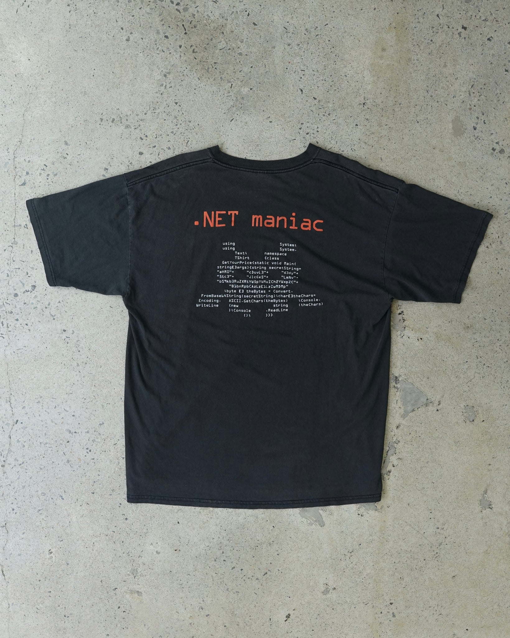 microsoft .net t-shirt