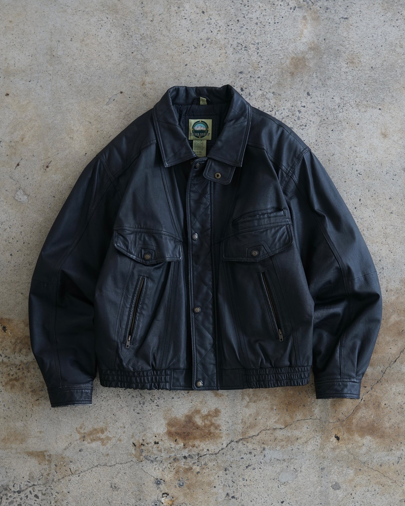 werther spirits leather jacket