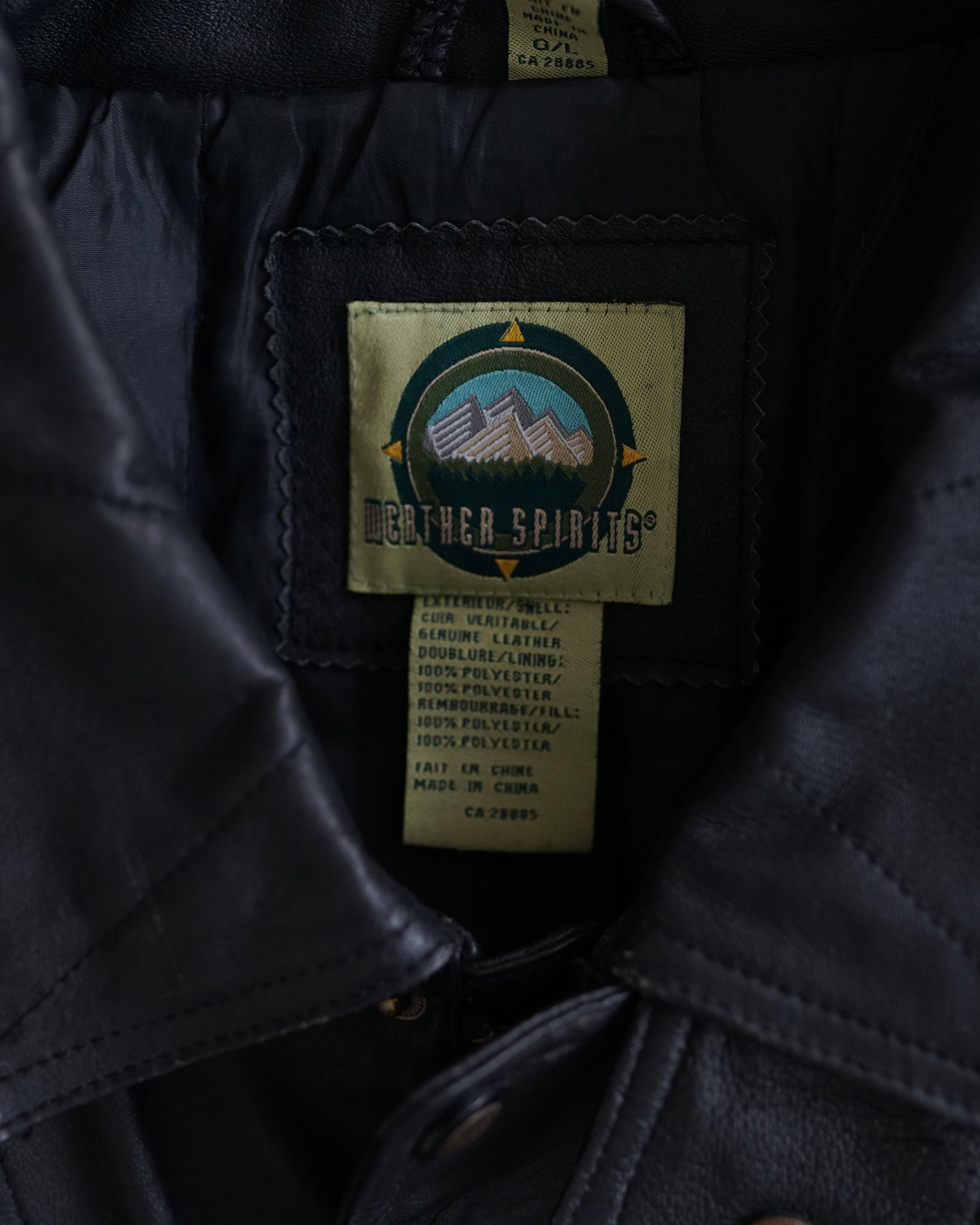 werther spirits leather jacket