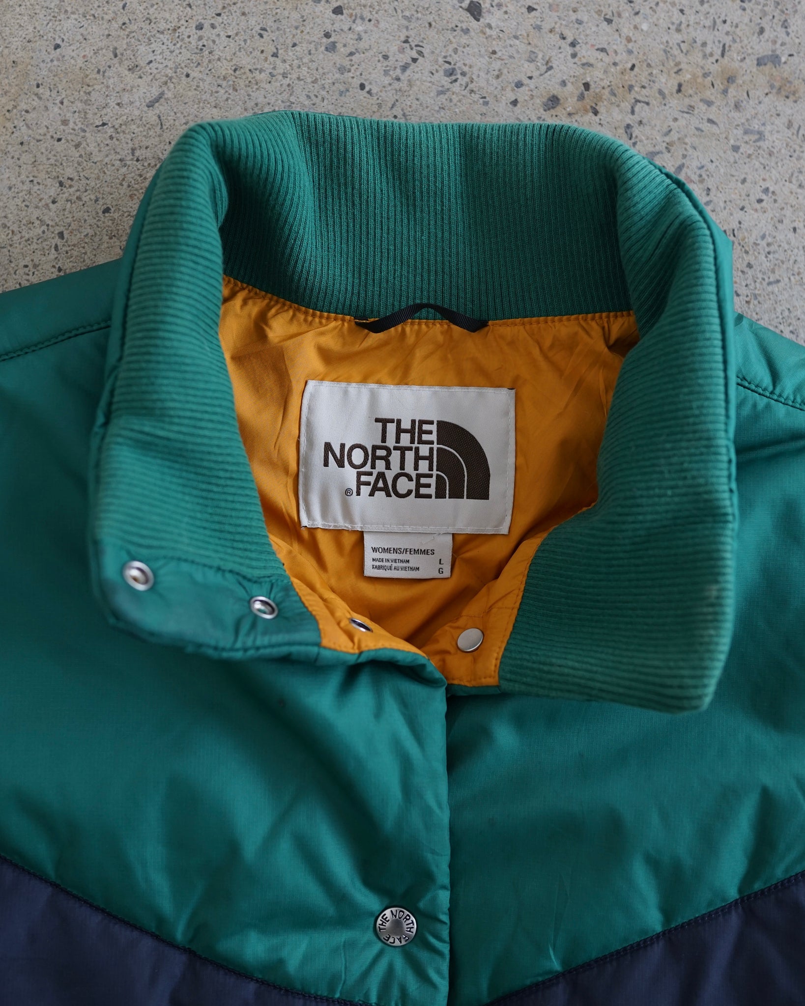 the north face puffer vest