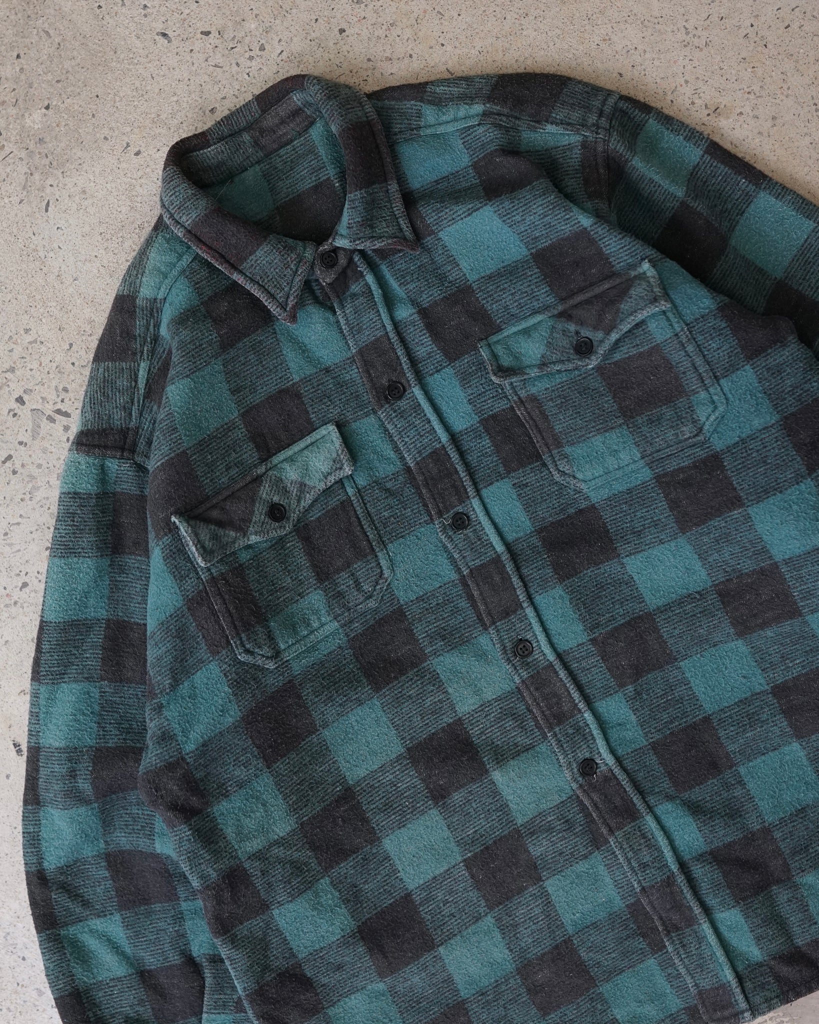 vintage button-up flannel