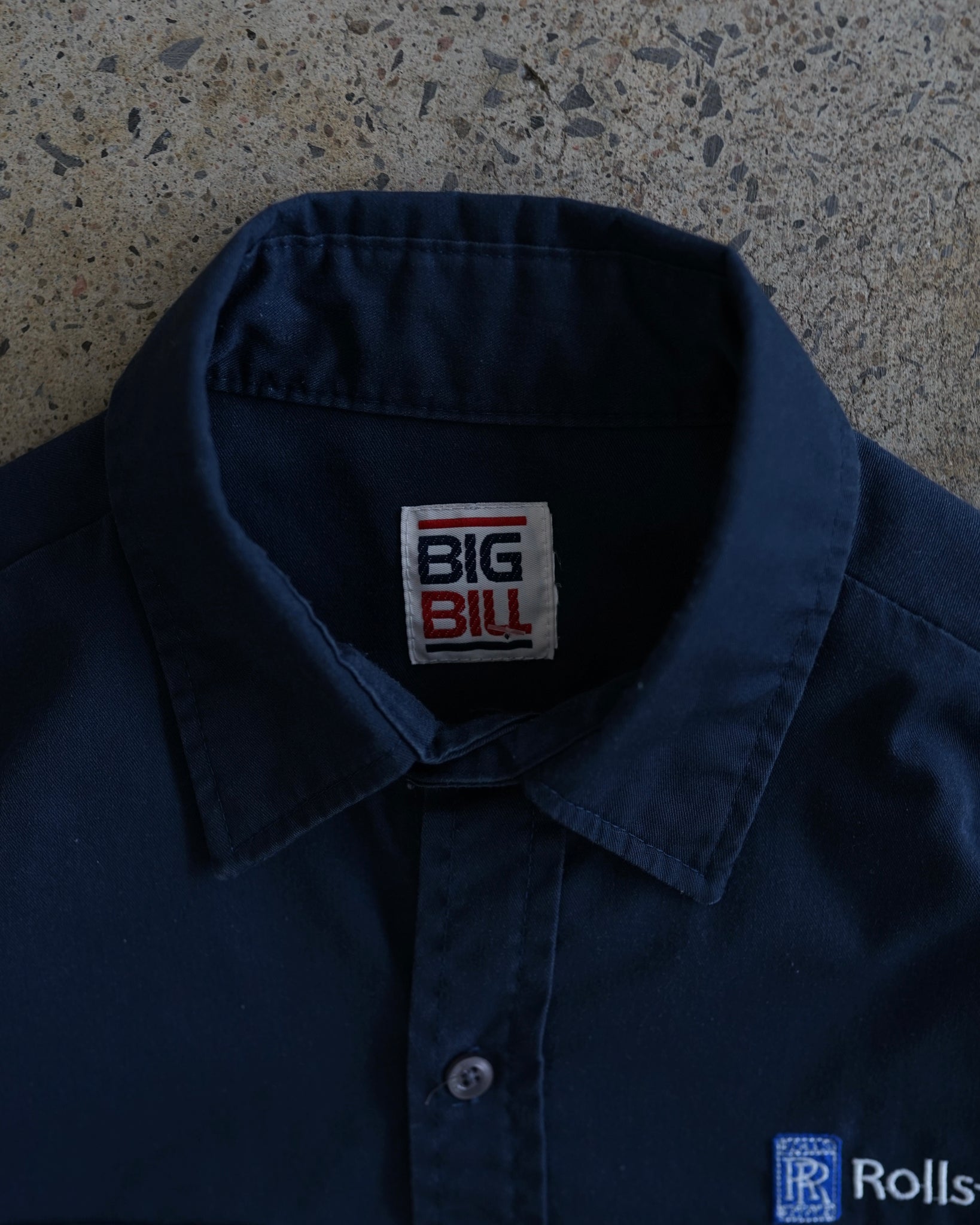 rolls royce big bill button-up shirt