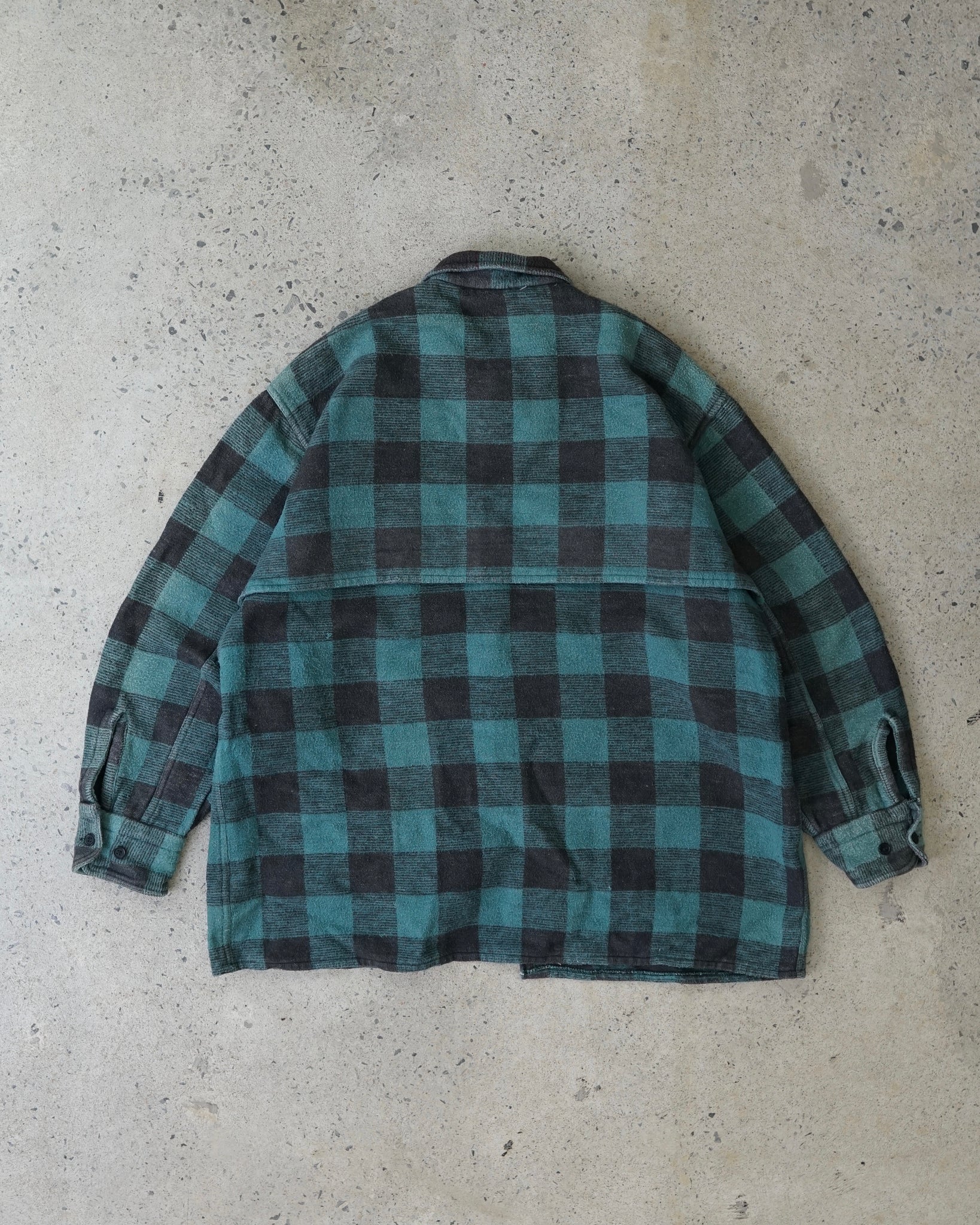 vintage button-up flannel