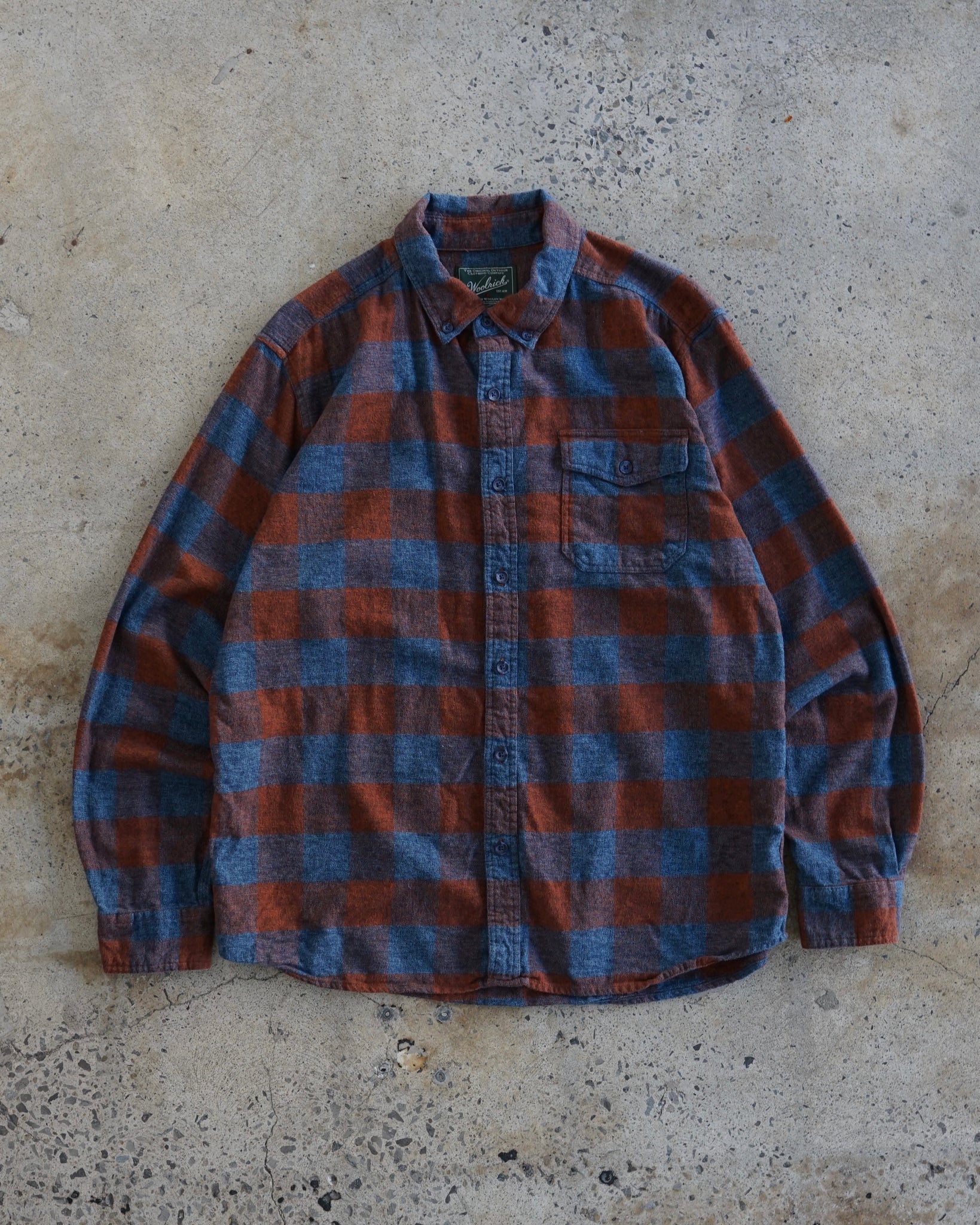 woolrich button-up flannel