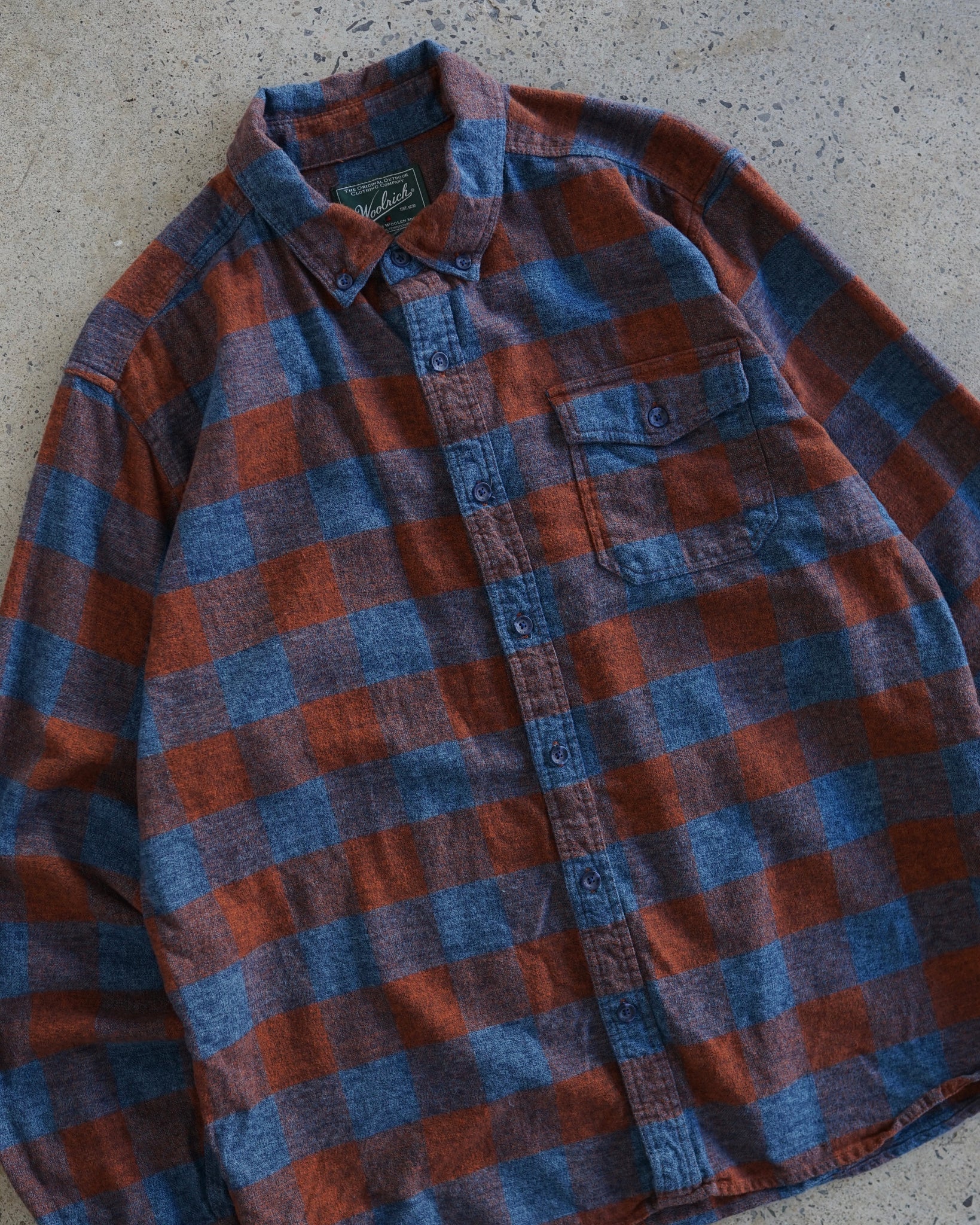 woolrich button-up flannel