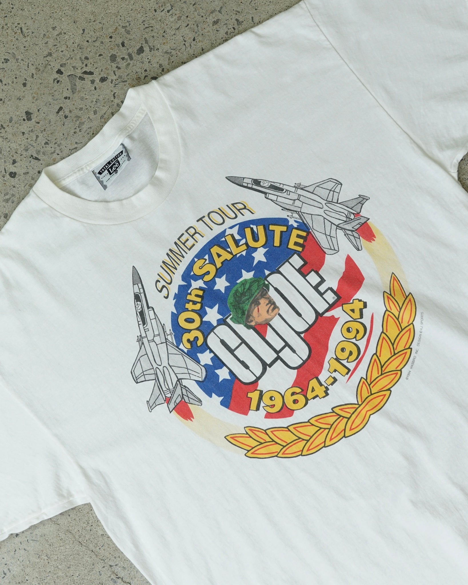 gi joe 30th salute 1994 lee t-shirt