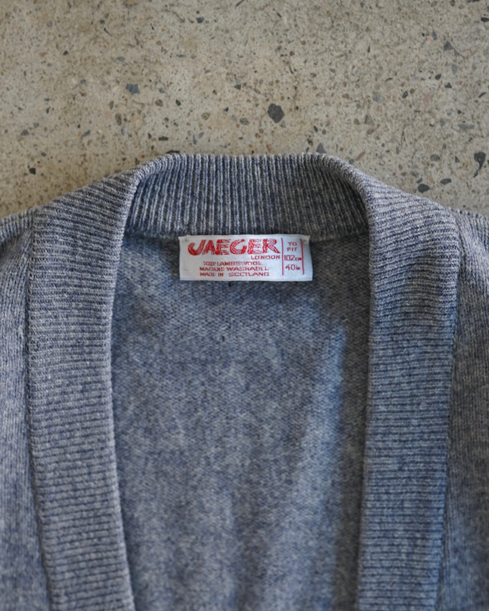 jaeger knit cardigan